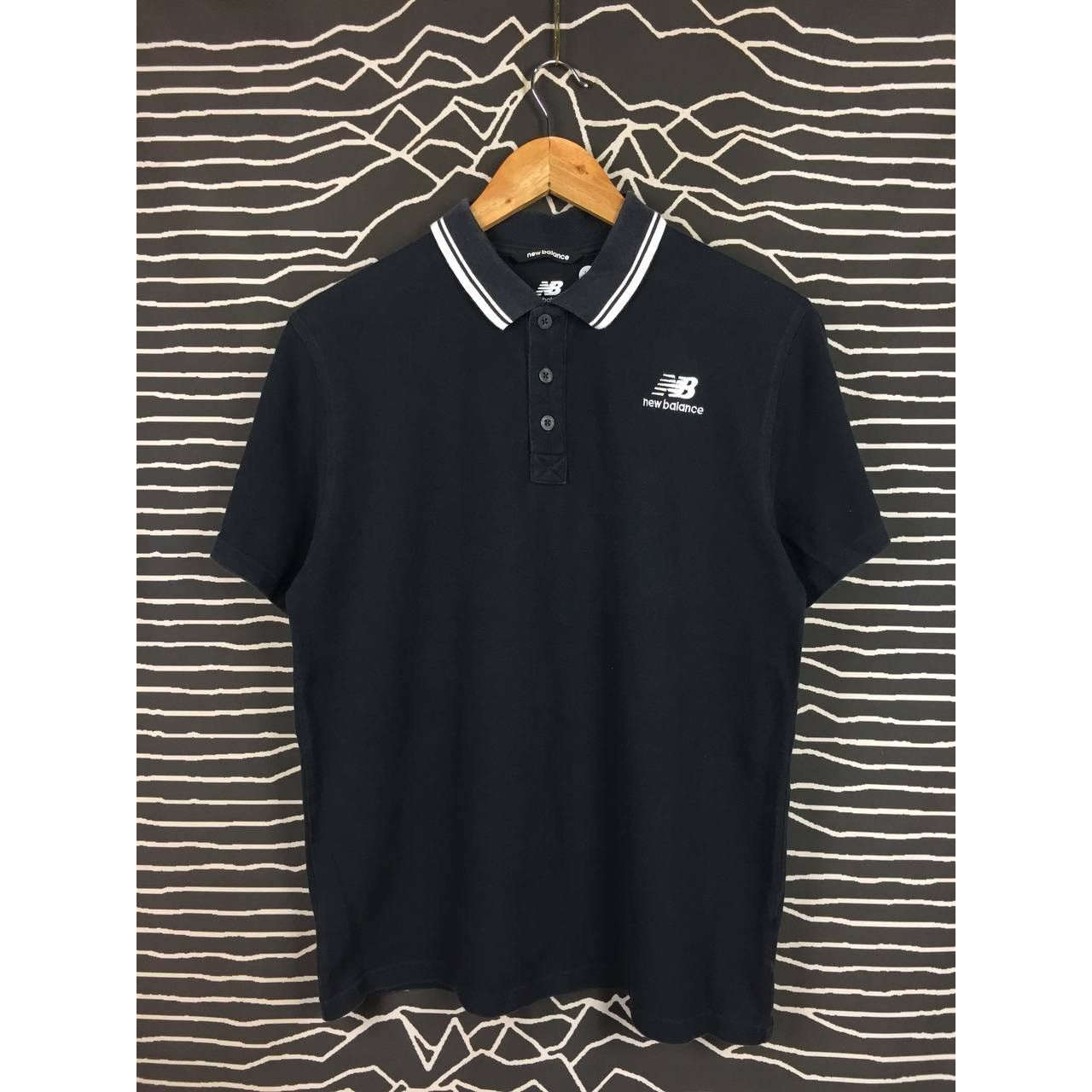 New Balance × Vintage New Balance Embroidered Logo Casual Essentials Polo Tee Size US M / EU 48-50 / 2 - 1 Thumbnail