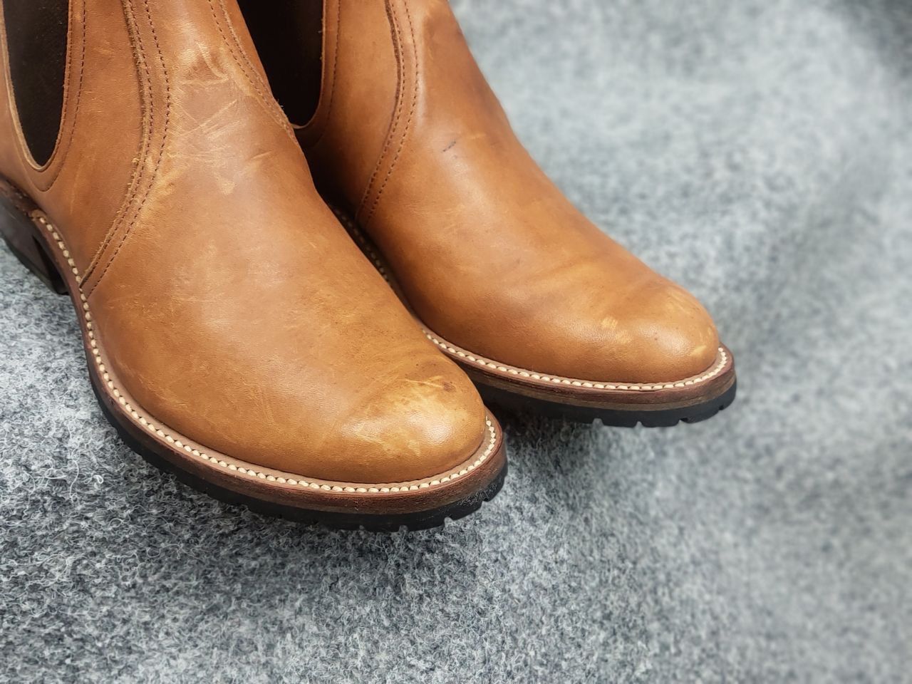 Red Wing Red Wing Vintage Heritage Chelsea rancher Leather Ankl Boots Size US 7 / IT 37 - 16 Thumbnail