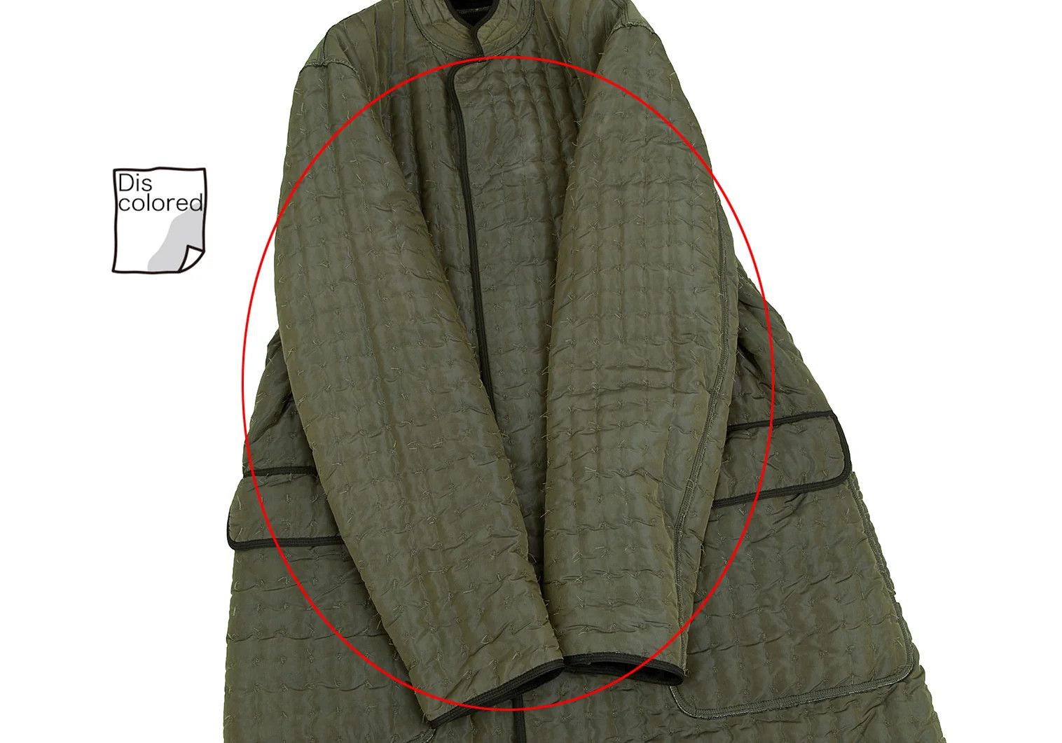 Jean Paul Gaultier Snap Button Coat in Khaki and Black, Size 48 Size US M / EU 48-50 / 2 - 5 Thumbnail