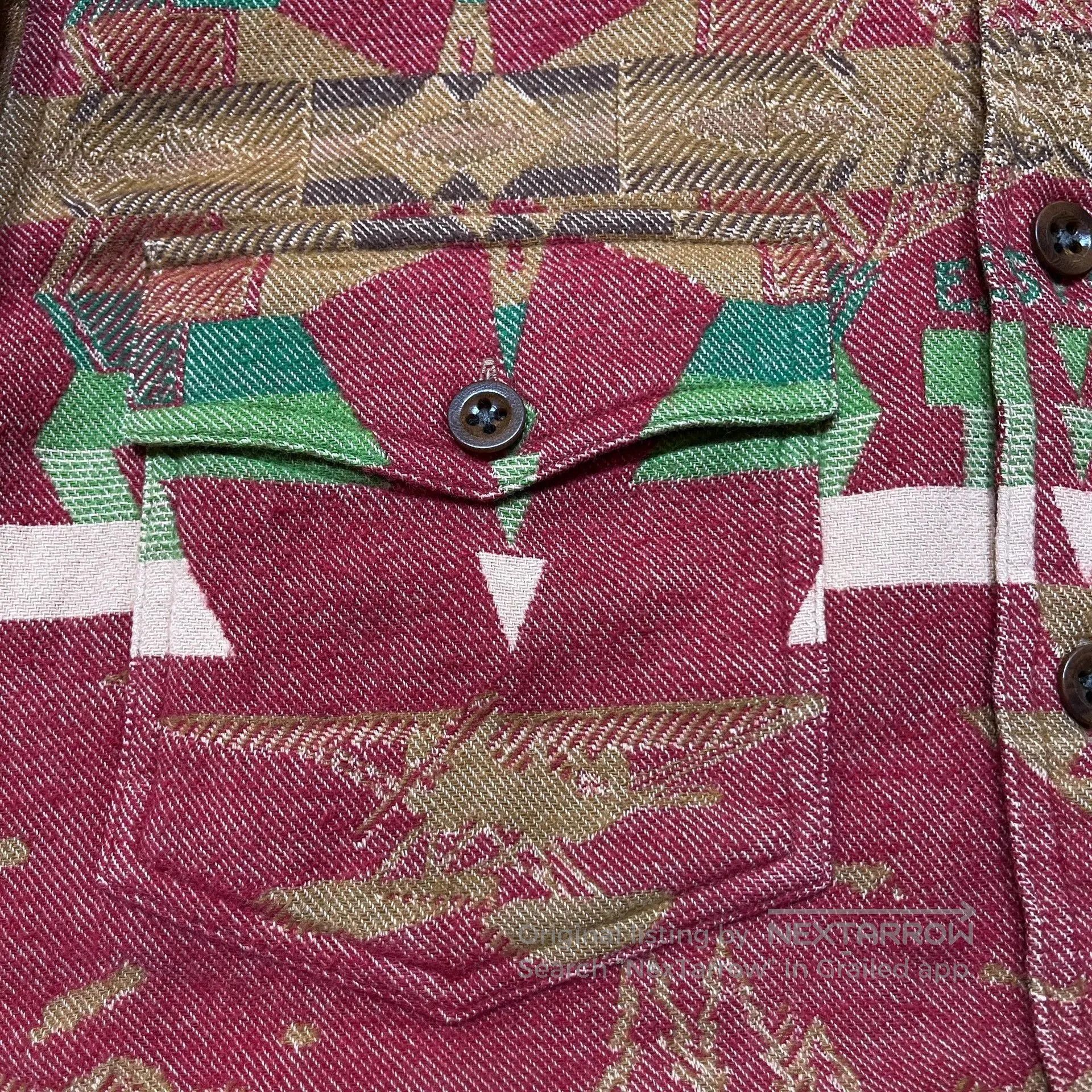 RRL Ralph Lauren RRL Southwestern Red Shirt by Ralph Lauren. Size US M / EU 48-50 / 2 - 4 Thumbnail