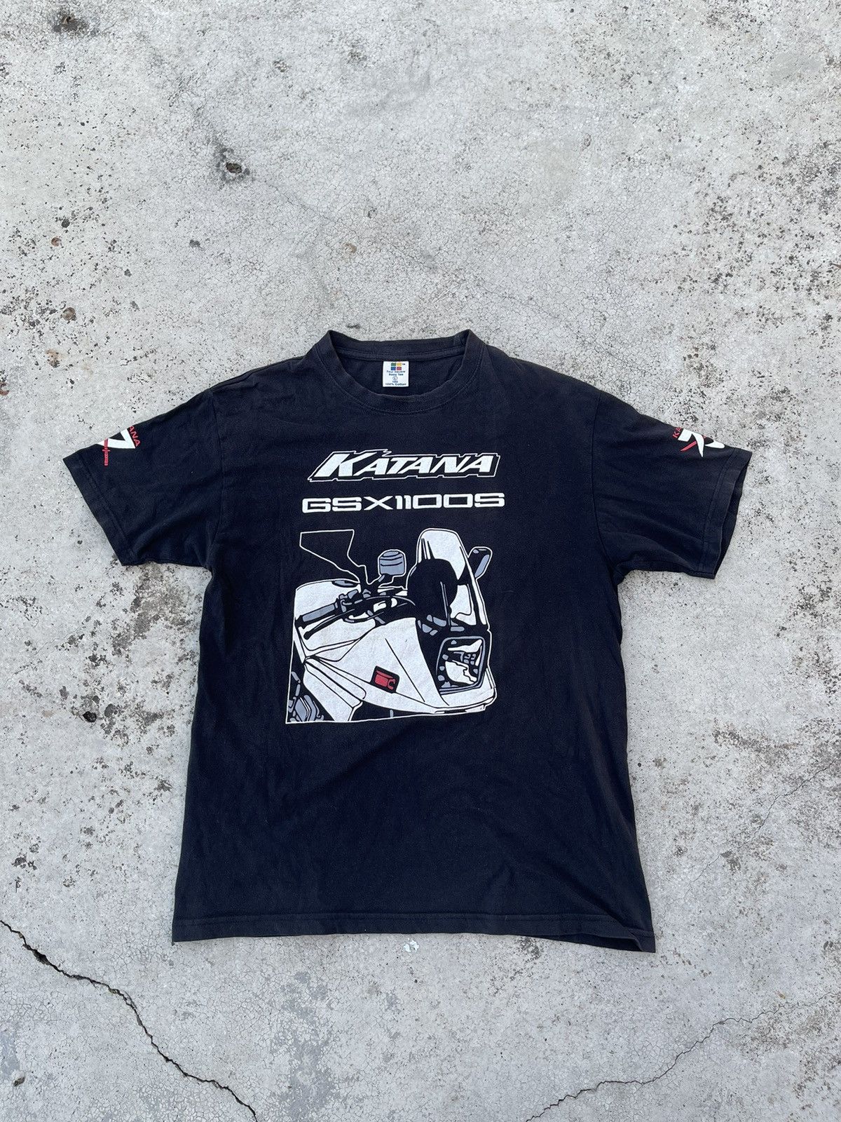 Other Vintage Suzuki Katana Motor T shirt L fit M GSX 1100s Rare Size US M / EU 48-50 / 2 - 1 Thumbnail