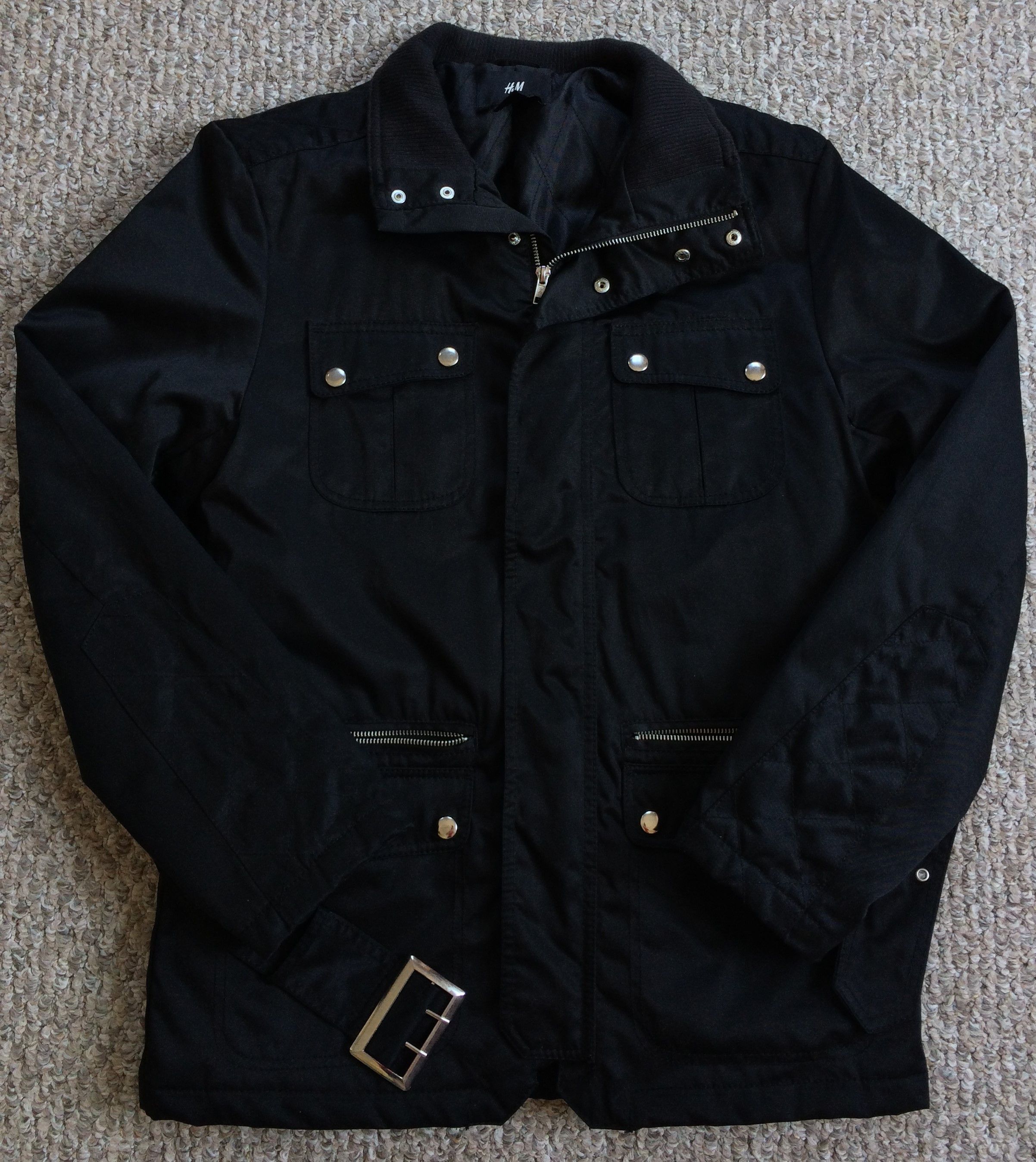 H&M F/W 2011 H&M Belted Biker Jacket Size US M / EU 48-50 / 2 - 1 Thumbnail