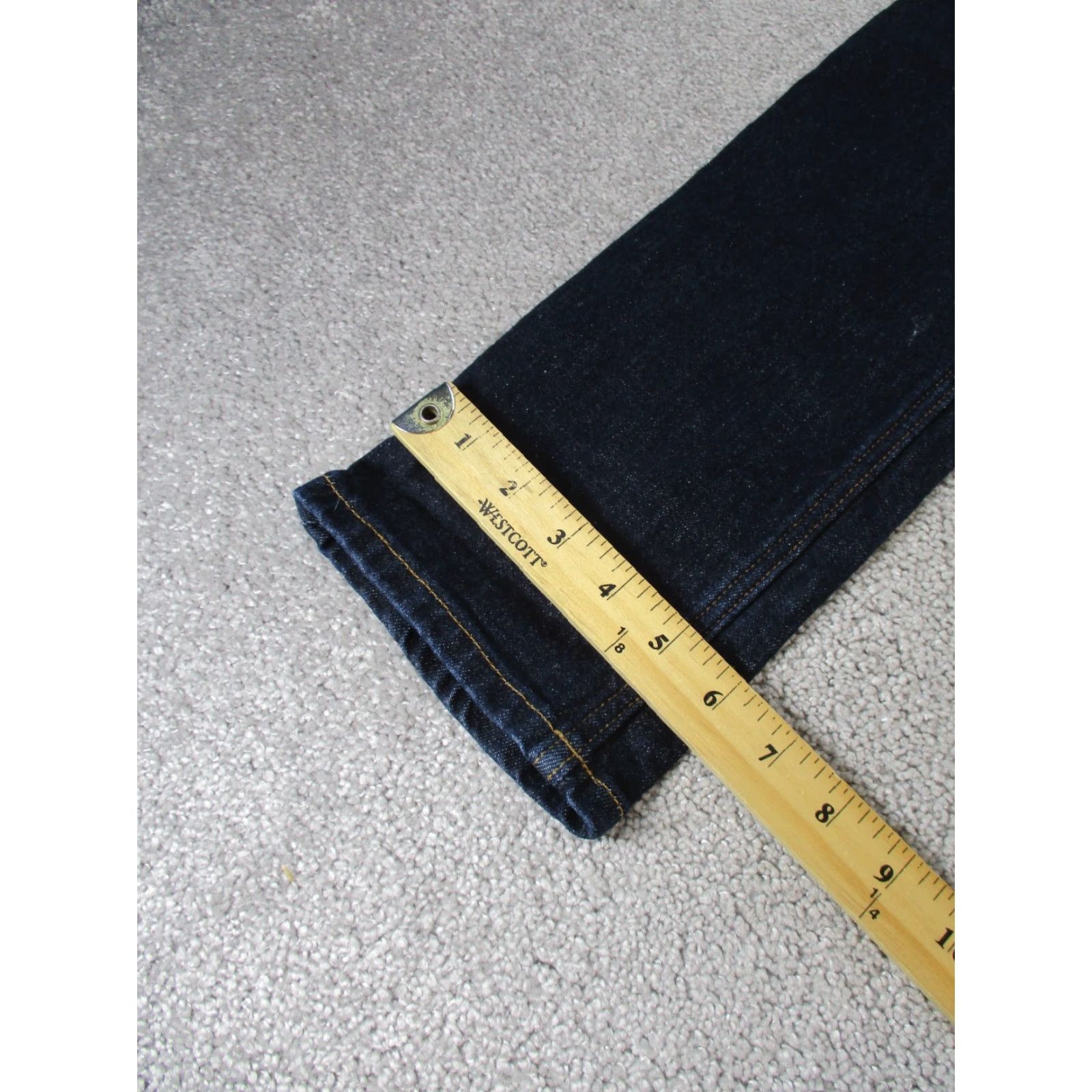 Everlane Everlane Jeans Mens 30 Dark Wash Denim Slim Fit 30X33 Blue Jeans Slim 30 Regular Mens 90s? Size US 30 / EU 46 - 6 Thumbnail