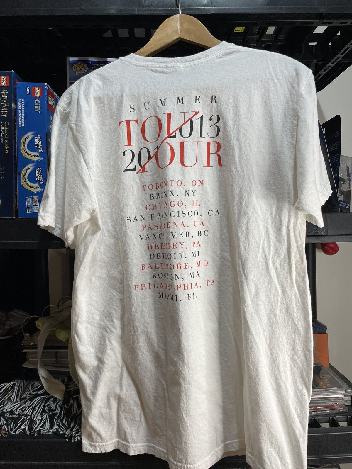 Band Tees × Rap Tees 2013 Justin Timberlake Summer Tour T-shirt. Size US XL / EU 56 / 4 - 2 Thumbnail