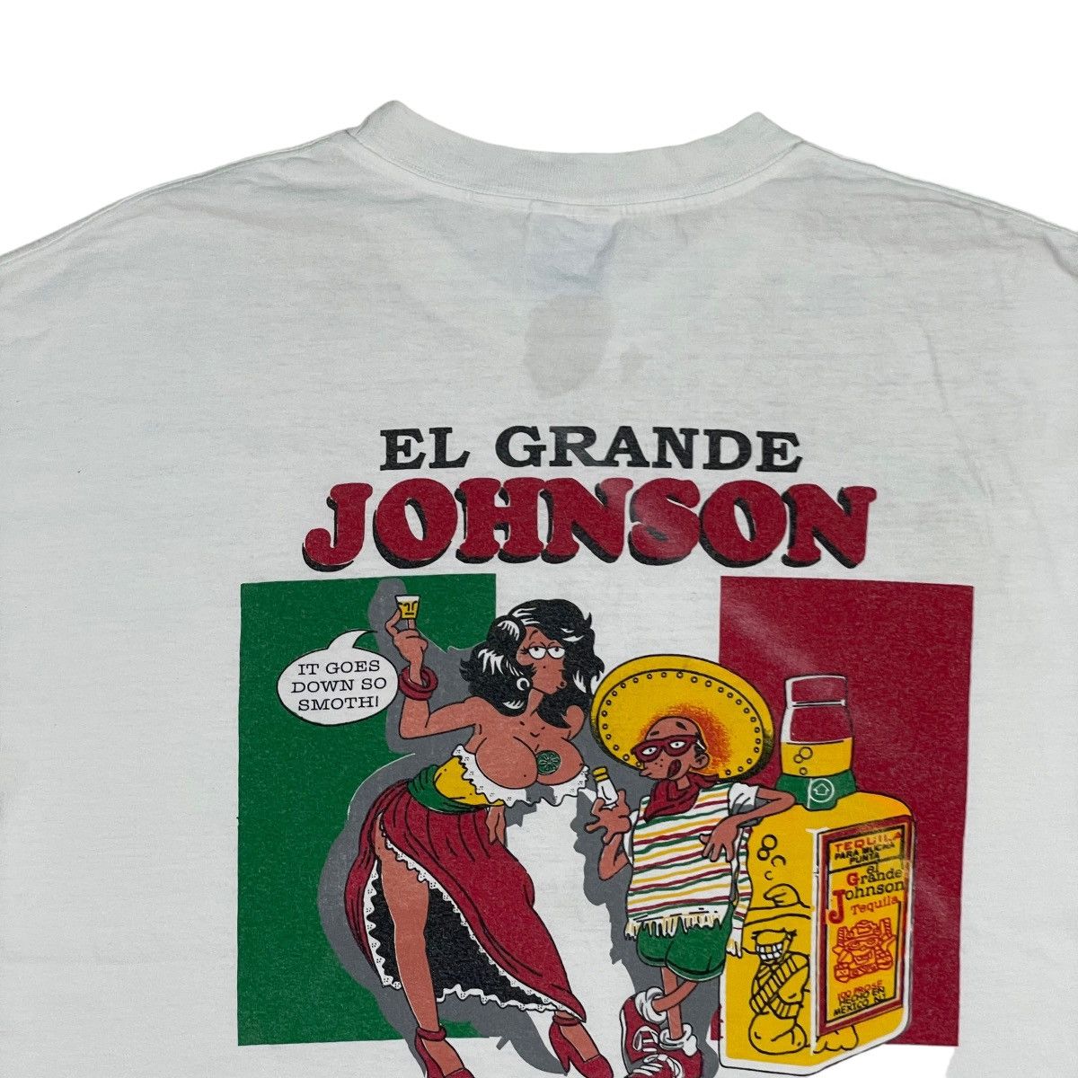 Mexican Threads VTG El Grande Mexico Lick Suck And Swallow Tee Size US XL / EU 56 / 4 - 10 Thumbnail