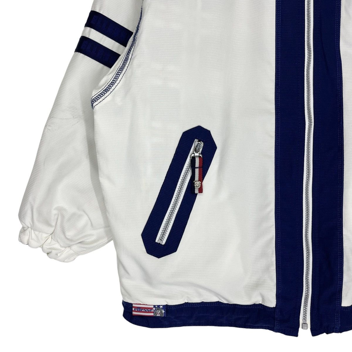 Ellesse × Vintage Vintage Ellesse Bulldogs Reversible Hoodie Jacket Size US M / EU 48-50 / 2 - 6 Thumbnail