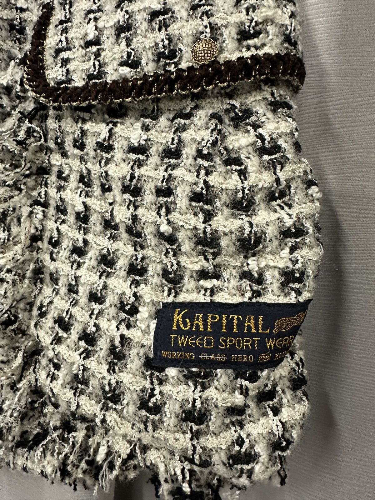 Kapital Kapital Fancy Tweed cargo shorts Size US 34 / EU 50 - 4 Thumbnail