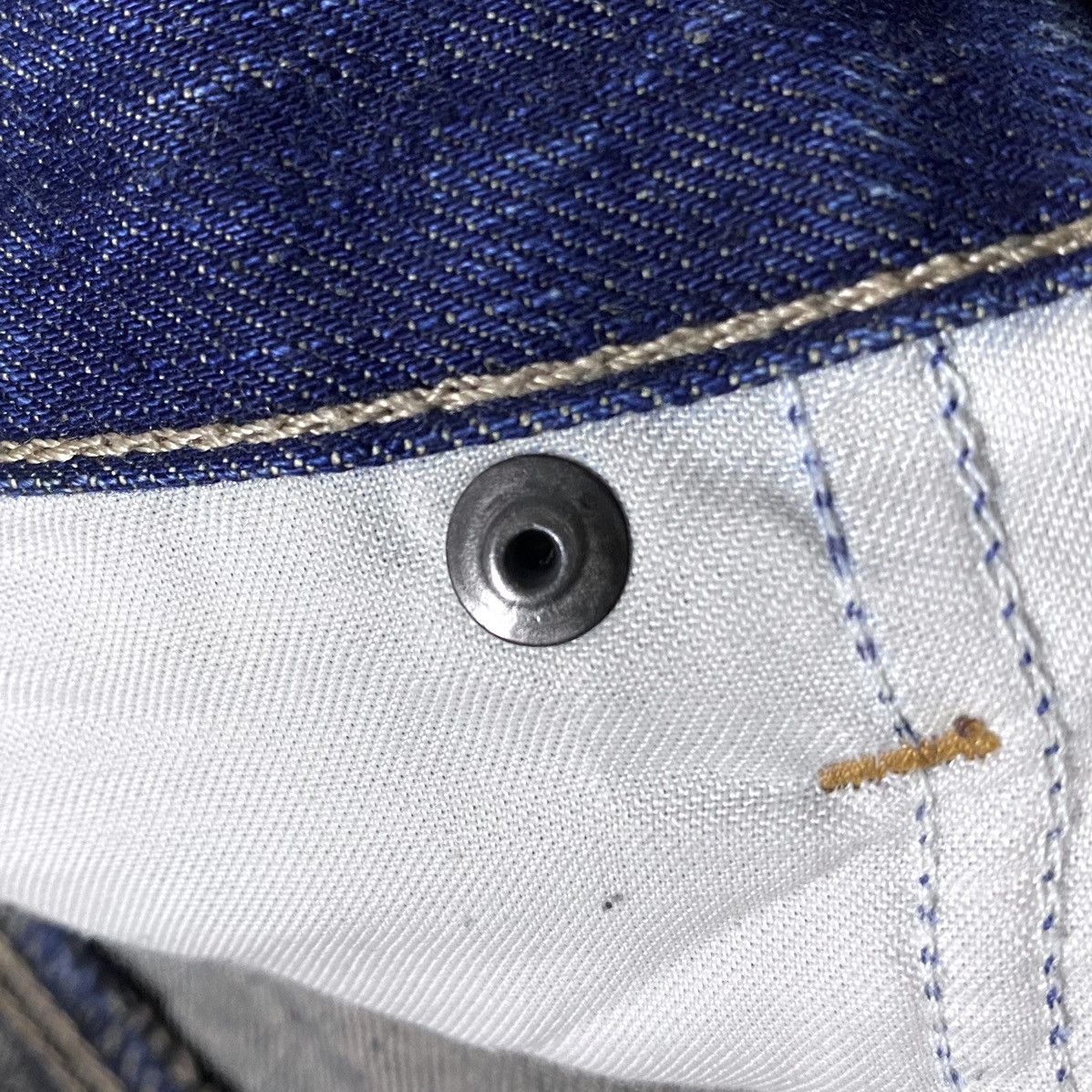 Acne Studios Acne Action Jeans Max Lost&Found Washed Stitched Dyed Jeans Size US 30 / EU 46 - 19 Thumbnail