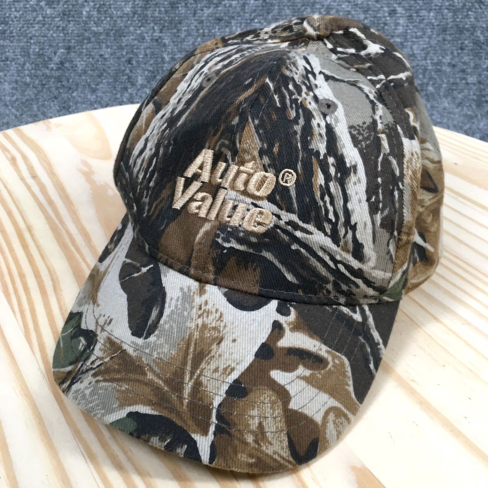 Logo 7 Auto Value Rambox Baseball Cap Unisex Gray OS Curved Brim Embroidered Logo Size ONE SIZE - 2 Thumbnail