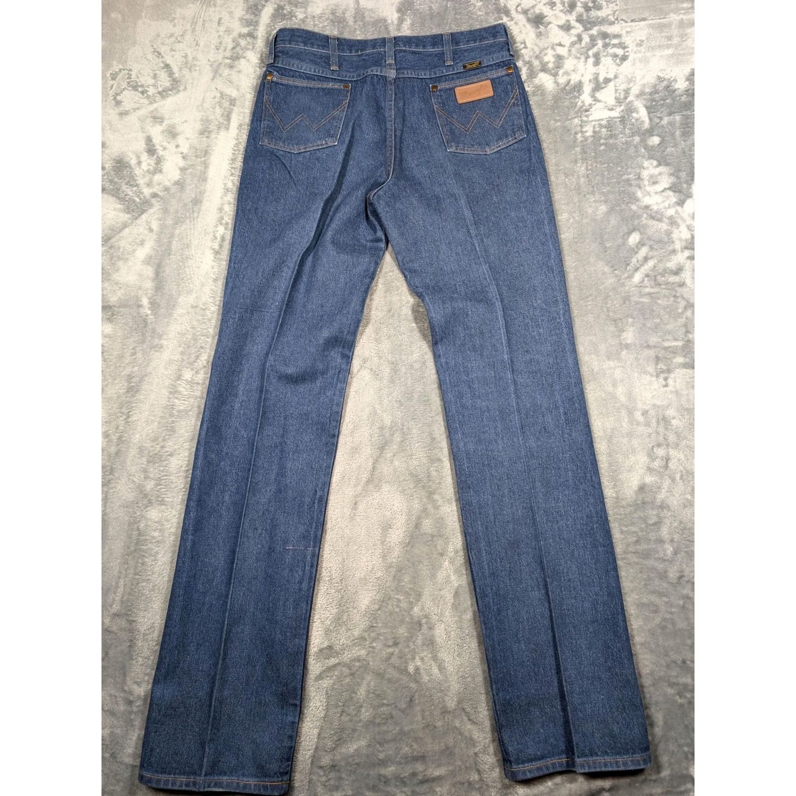 Wrangler VINTAGE Wrangler Jeans Mens 34x36 Blue 936PWD Cowboy Cut Western Straight Size US 34 / EU 50 - 7 Thumbnail