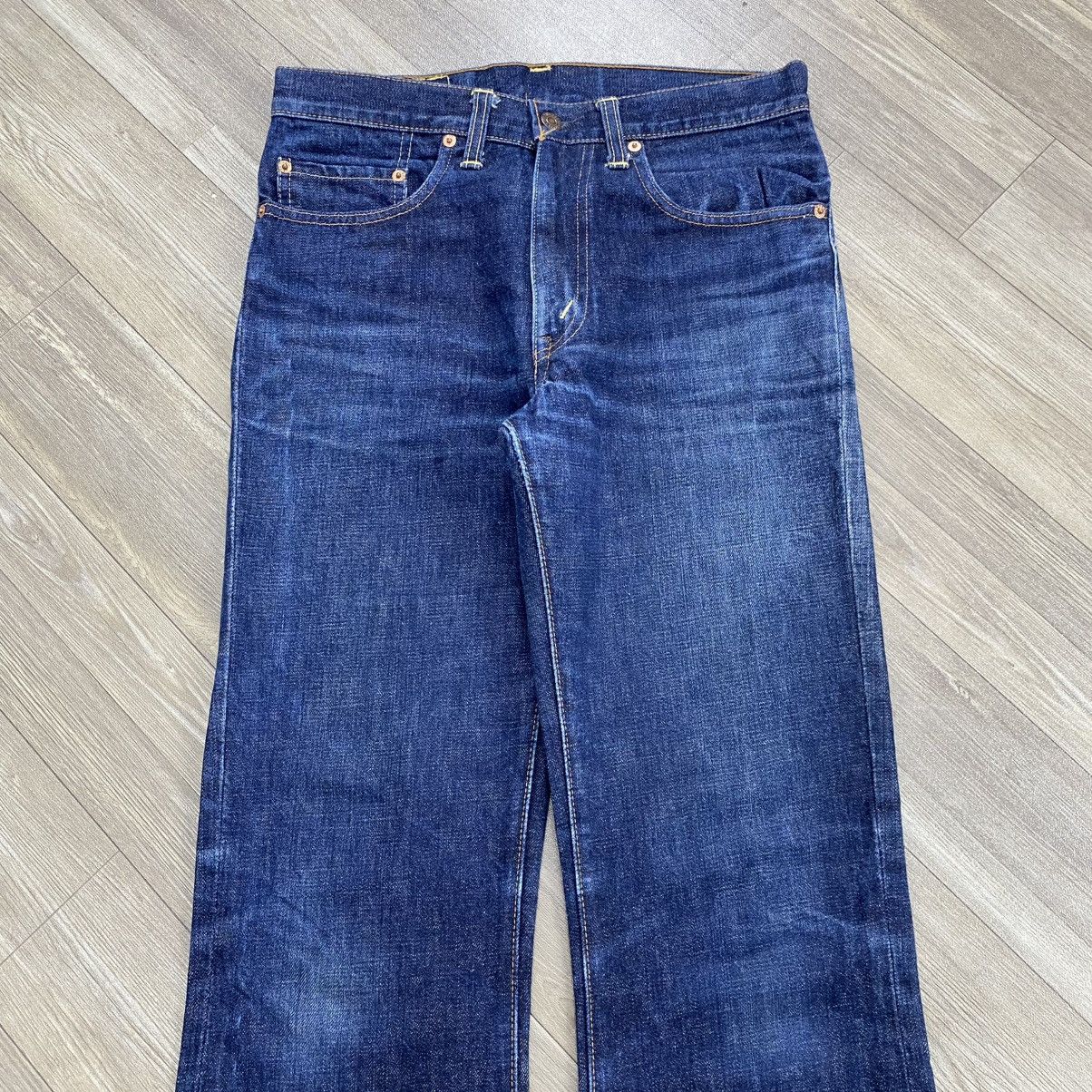 Levi's Vintage Clothing 1990s Vintage Levis 517 USA Bell Button Bootcut Flared Jeans Size US 31 - 4 Thumbnail