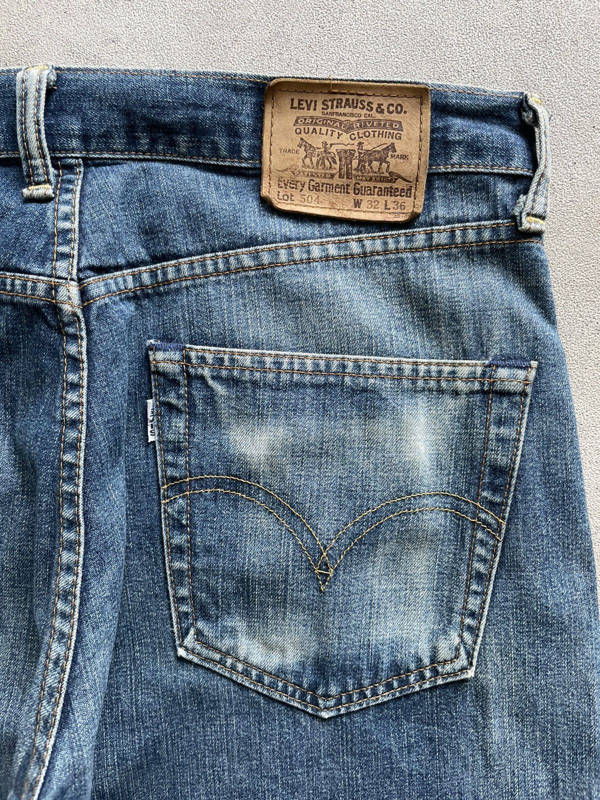 Levi's Selvedge Levi's 504 X Japanese Brand X Vintage Size US 31 - 5 Thumbnail