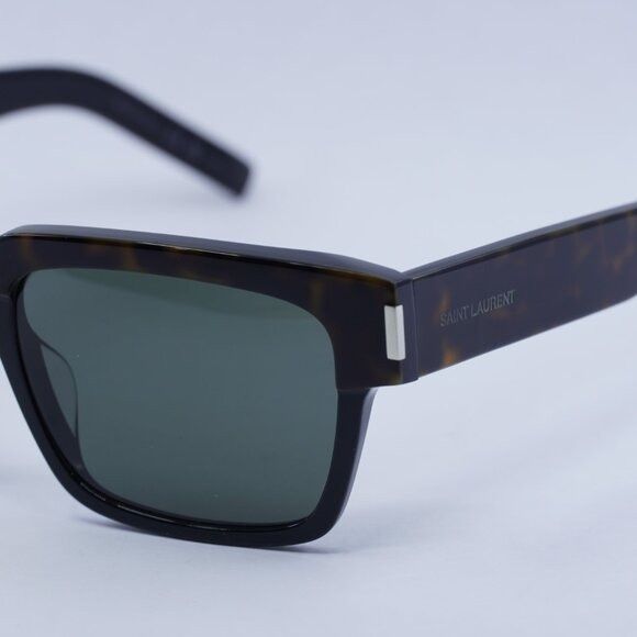 Saint Laurent Paris New Saint Laurent SL732 003 Vadim Sunglasses - Havana Frame Size ONE SIZE - 5 Thumbnail