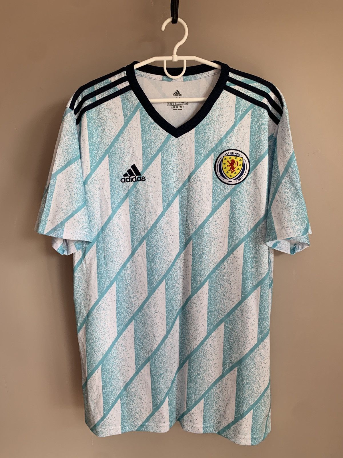 Scotland Away Football Shirt Adidas Soccer Jersey Size XXL