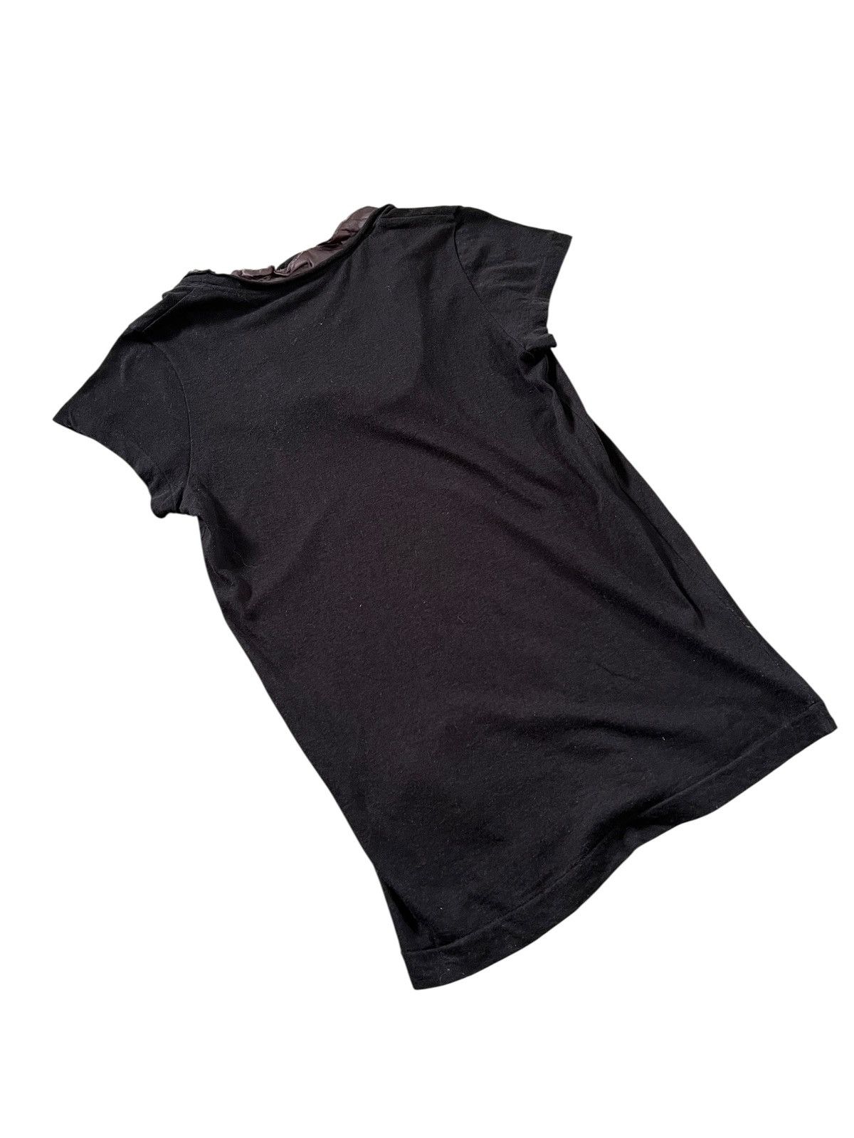 Sacai Sacai Luck Layered Multifabric Collar Tshirt Size XS / US 0-2 / IT 36-38 - 6 Thumbnail