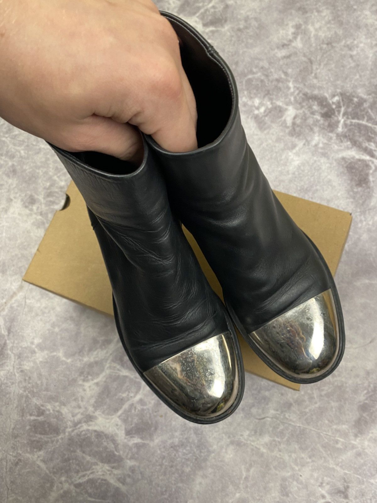 Proenza Schouler Proenza Schouler Metal Toe Punk Grange Style Boots Size: 37 Size US 7 / IT 37 - 4 Thumbnail