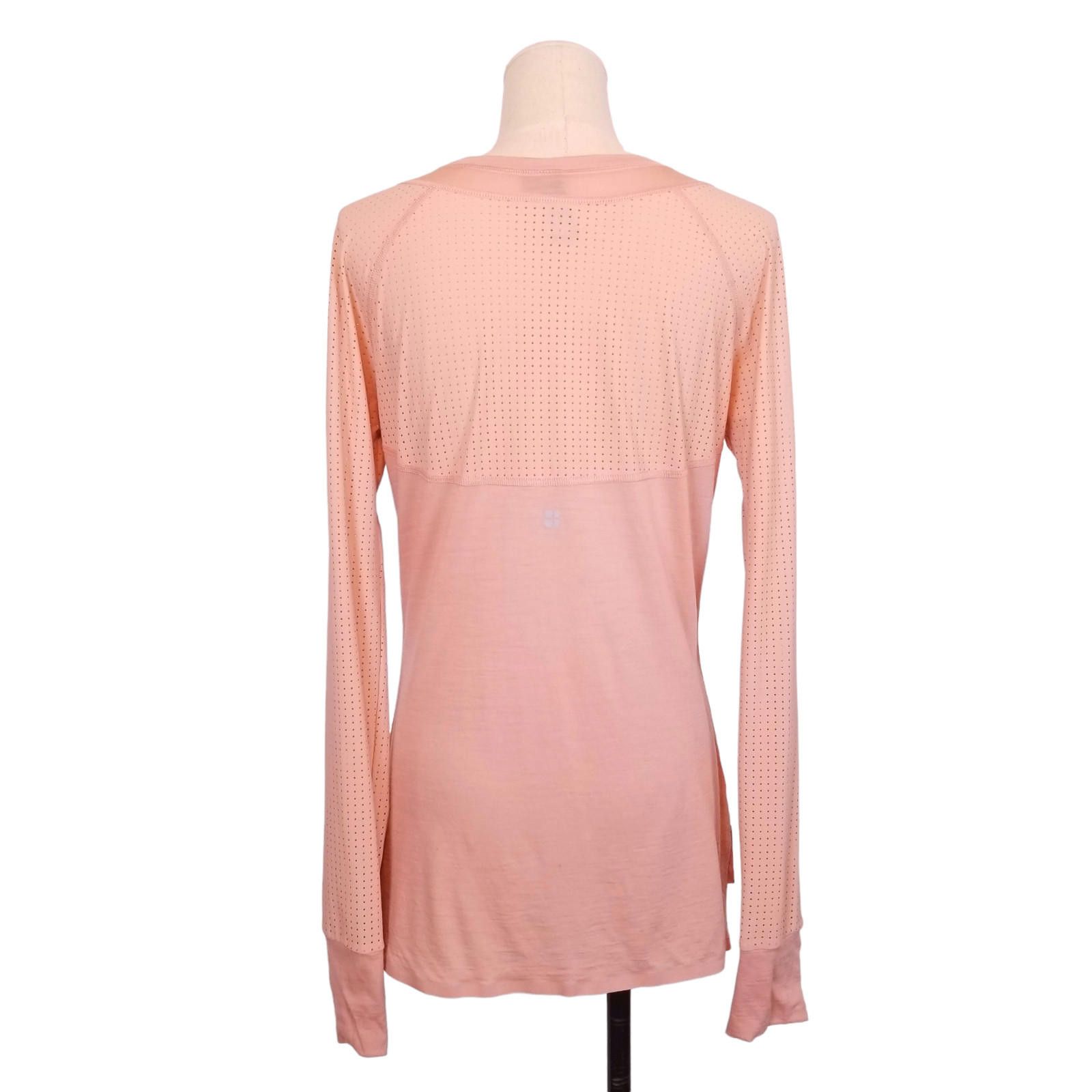 Sweaty Betty Sweaty Betty Breeze Merino Running Top Misty Rose Pink Sz XS Size XS / US 0-2 / IT 36-38 - 4 Thumbnail