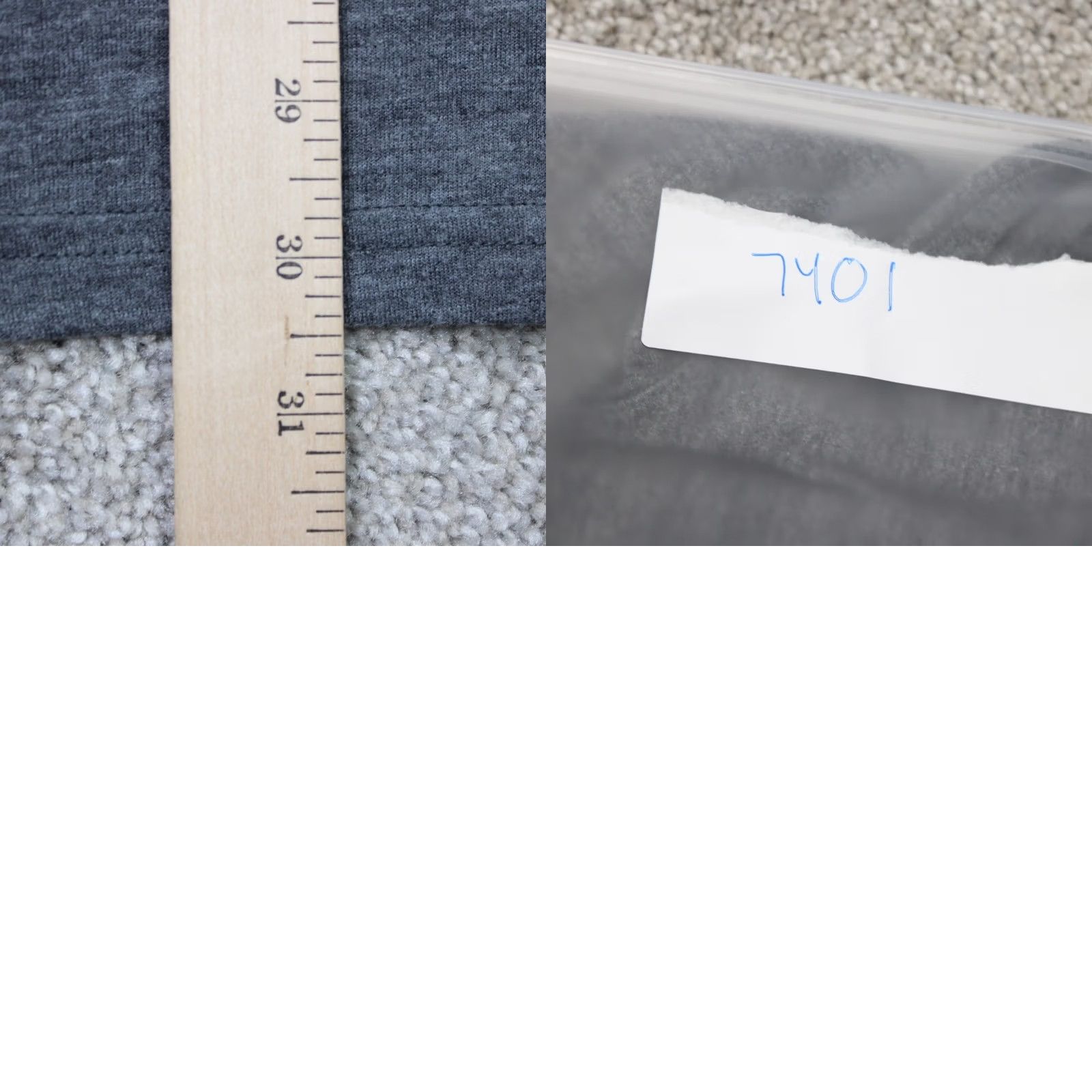 Vintage Omni-Wool Shirt Mens 2XL Gray Long Sleeve Lined Wool Blend Polyester Crew Neck Size US XXL / EU 58 / 5 - 9 Thumbnail