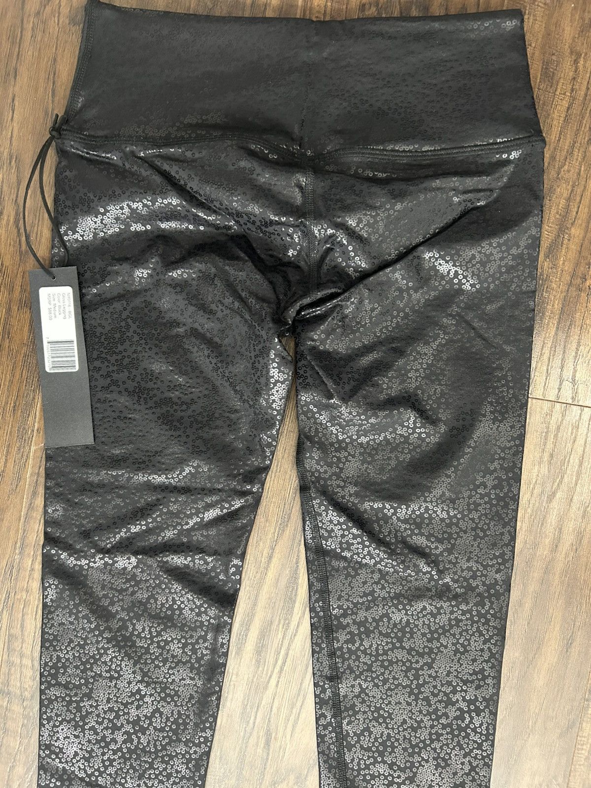 Other High-Waisted Patterned Gloss Leggings Size 30" / US 8 / IT 44 - 4 Thumbnail