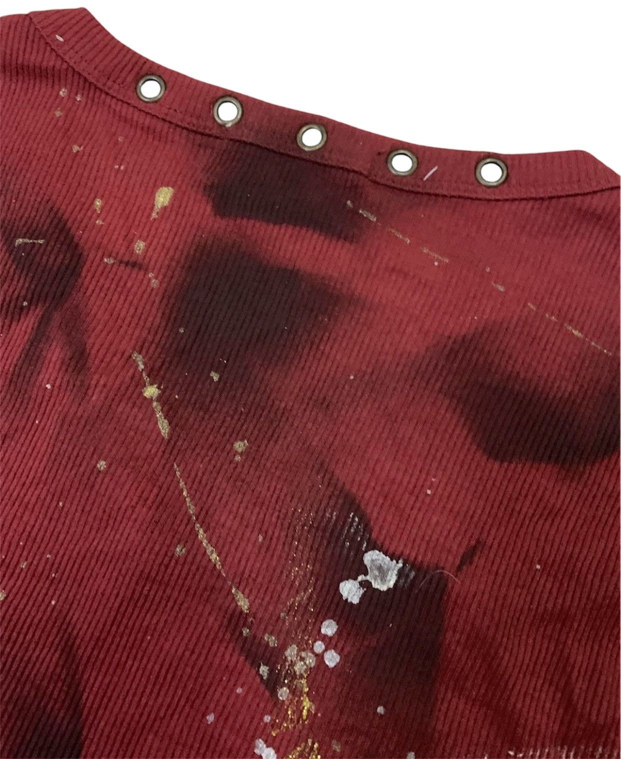 semanticdesign 💥Vtg Japanese Semantic design Painted Punk Shirt Size M / US 6-8 / IT 42-44 - 9 Thumbnail