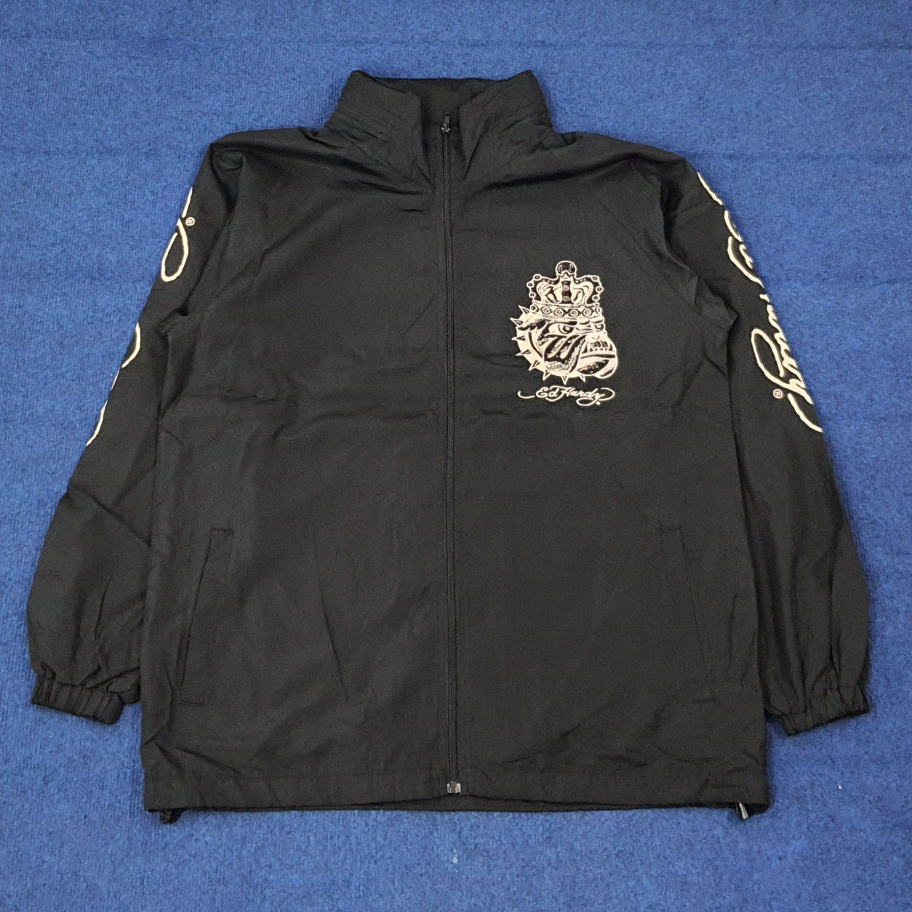 Ed Hardy Vintage Ed Hardy Christian Audigier Windbreaker C278N24 Size US L / EU 52-54 / 3 - 3 Thumbnail