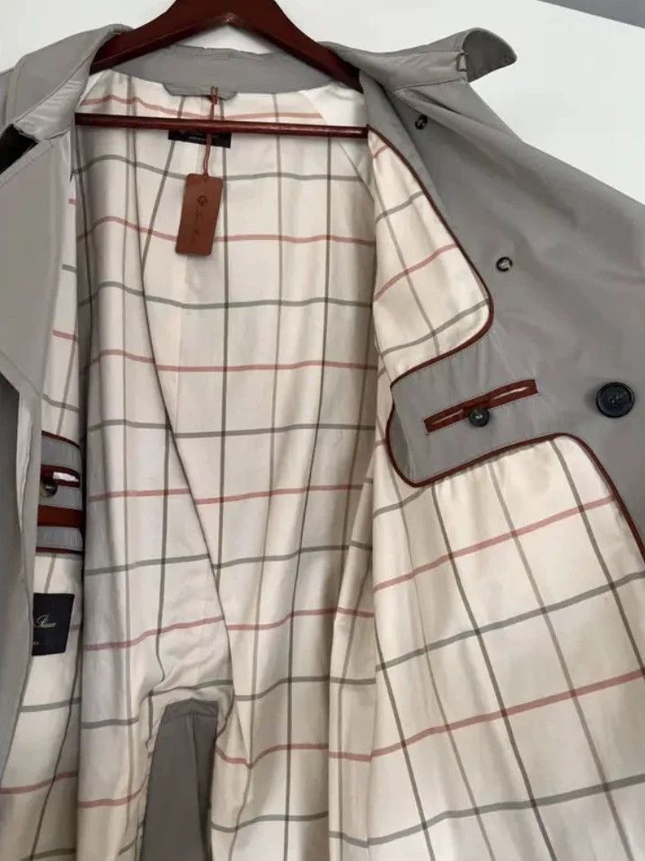 Loro Piana LORO PIANA Men's trench coat Size US XXL / EU 58 / 5 - 5 Thumbnail