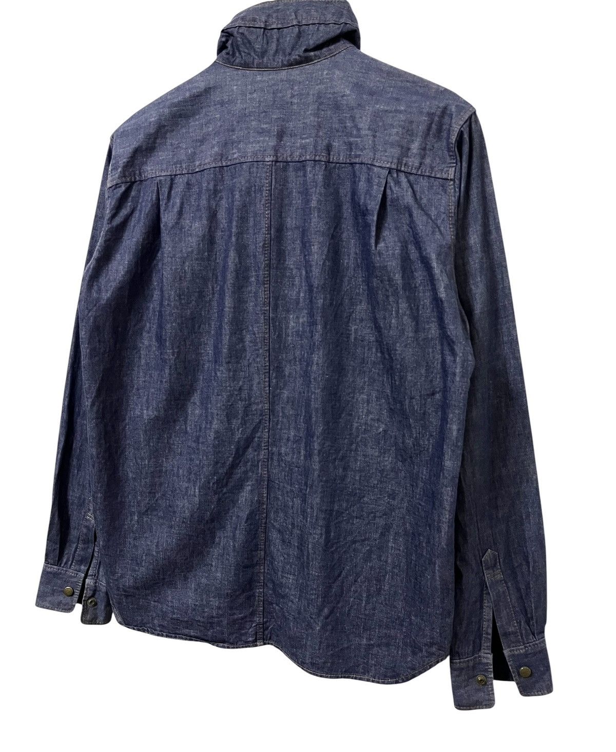 Final Home FINAL HOME BY KOSUKE TSUMURA DENIM JAPANESE BRAND SHIRT Size US M / EU 48-50 / 2 - 8 Thumbnail