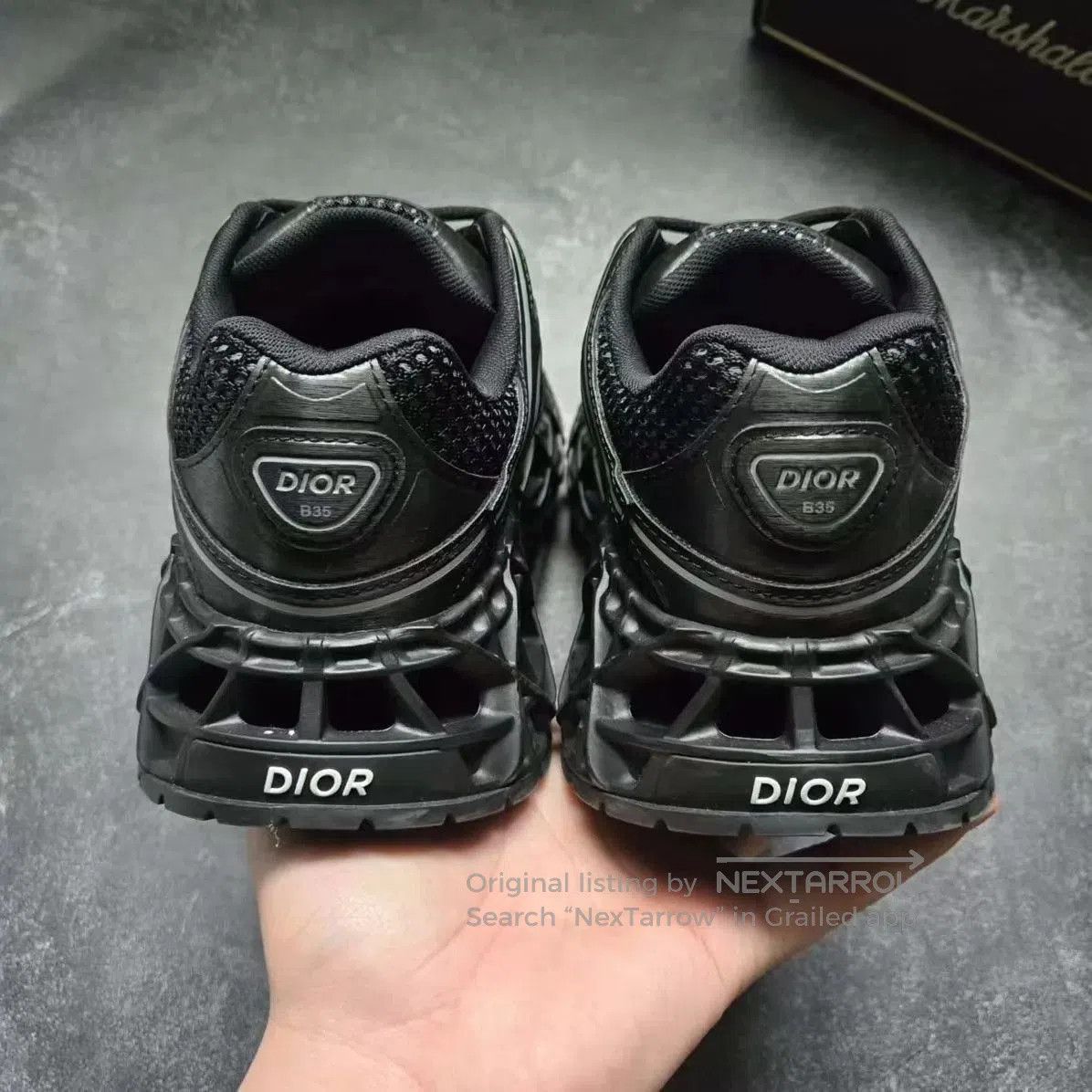 Dior Black Low-Top Sneakers Size 8. Size US 8 / EU 41 - 3 Thumbnail