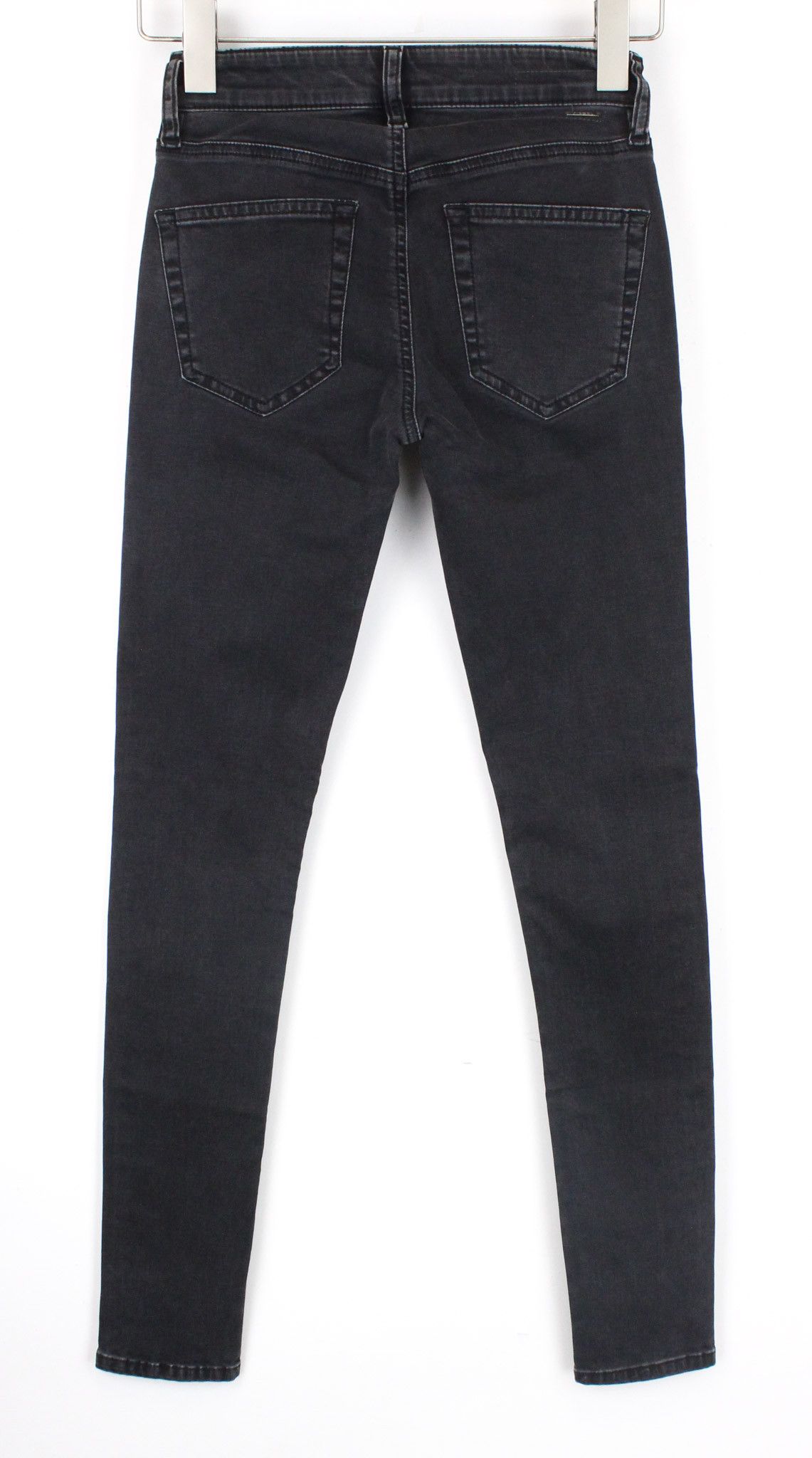 Diesel SLANDY 0680I W23/L32 Girls Black Stretch Jeans 70061 Size 23" - 4 Thumbnail