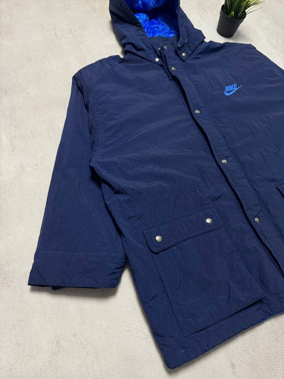 Nike × Vintage Vintage Nike Windbreaker Jacket Nylon Mens XXXL/XXL 90s Size US XXL / EU 58 / 5 - 2 Thumbnail