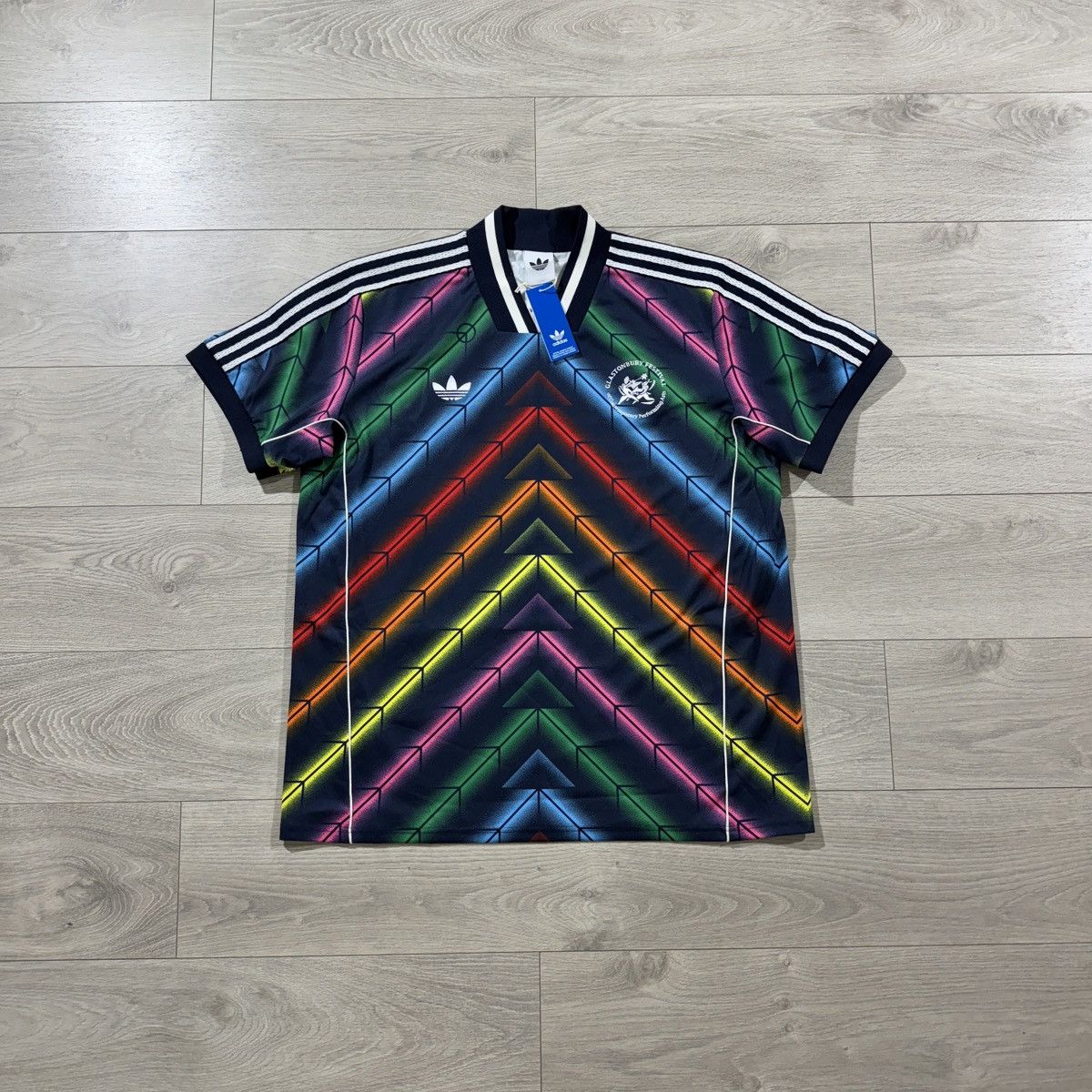 RARE Adidas Originals Glastonbury 2025 Jersey Shirt Size XL