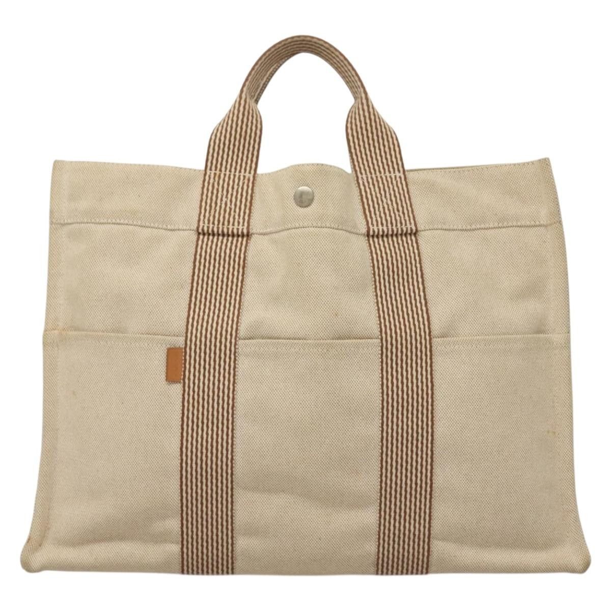 Hermes Hermes Fourre Tout Tote Toile Size ONE SIZE - 1 Thumbnail