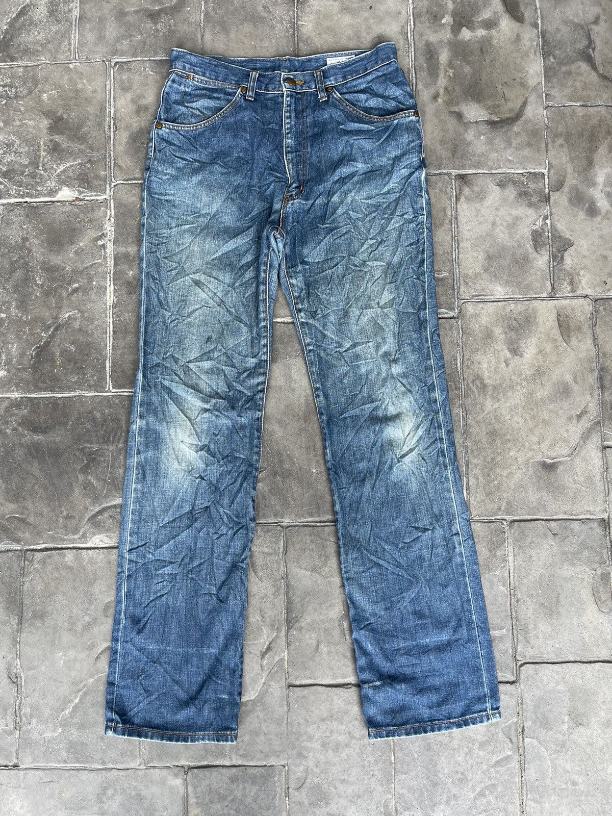 Wrangler JAPAN MADE Wrangler Lady Blue Bell Size 31" - 5 Thumbnail