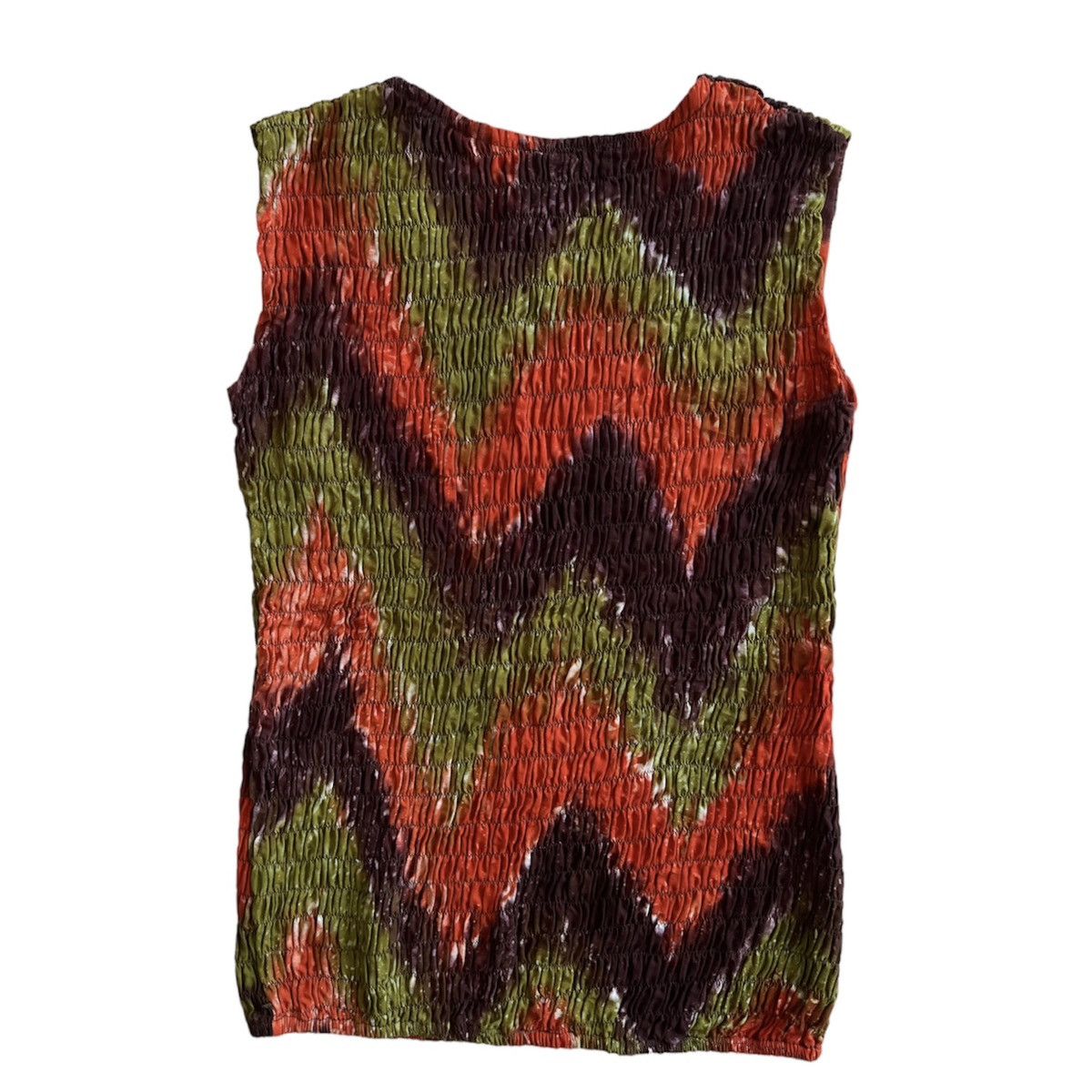 Hysteric Glamour OZONE COMMUNITY COLORFUL PLEATS TANK TOP Size S / US 4 / IT 40 - 10 Thumbnail