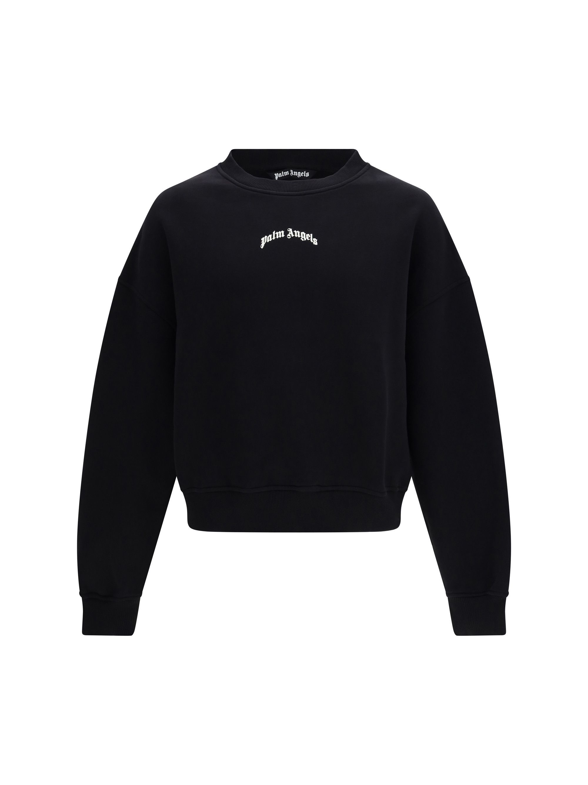 Palm Angels Back curved logo Sweatshirt Size US XL / EU 56 / 4 - 1 Thumbnail