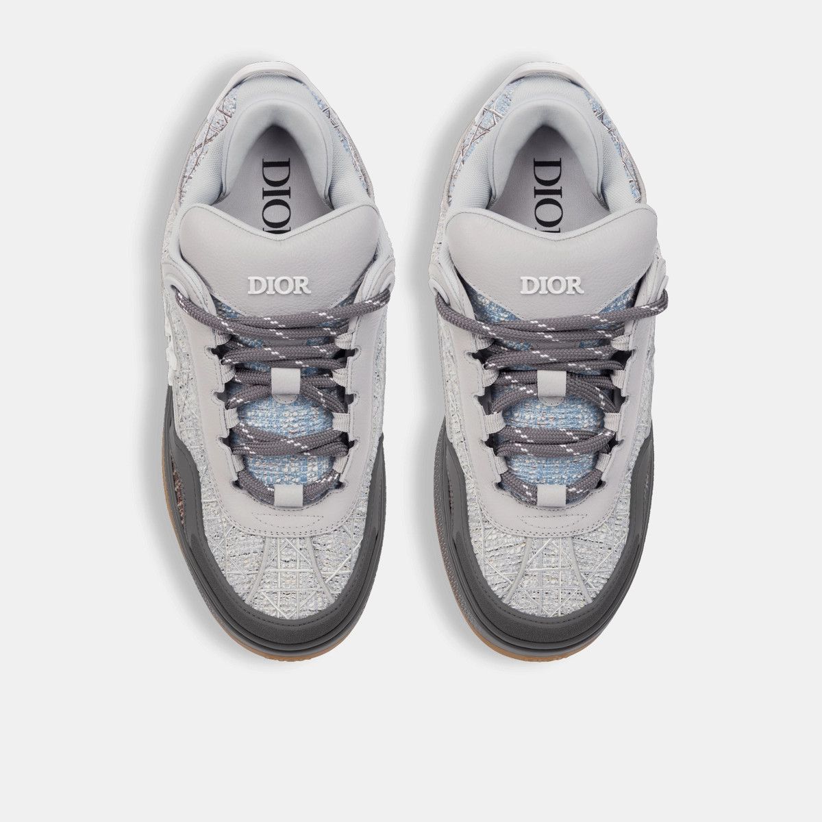 Dior o1bcso1str0126 B9s Skater Sneaker in Deep Grey Size US 8 / EU 41 - 3 Thumbnail