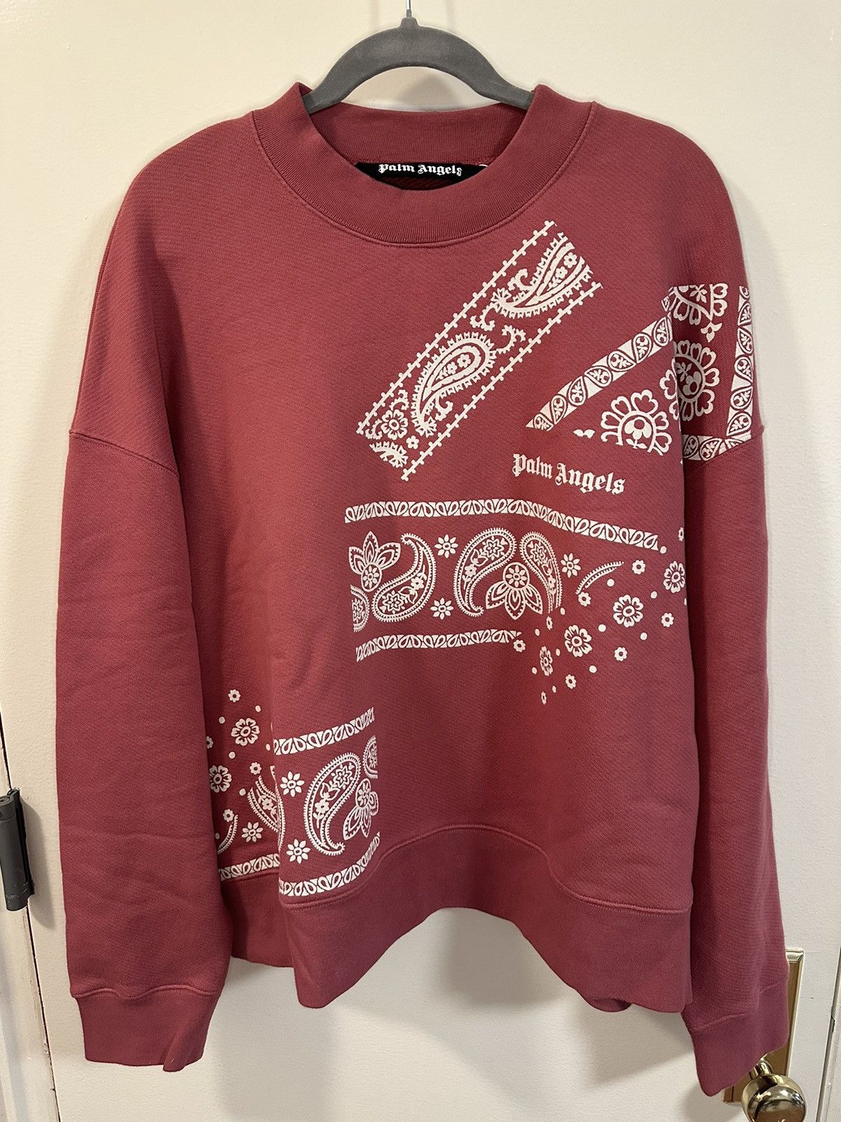 Palm Angels Brand New Palm Angels Paisley Crewneck Size US M / EU 48-50 / 2 - 2 Thumbnail