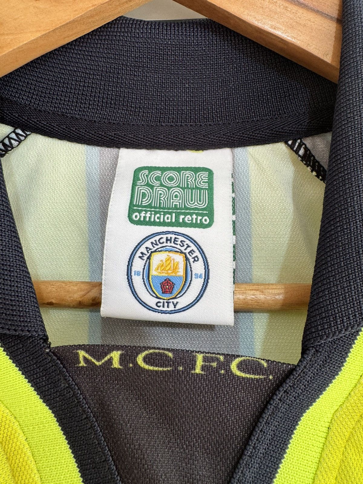 Vintage Vintage Manchester City 1998-1999 Soccer Score Draw Jersey Size US S / EU 44-46 / 1 - 10 Thumbnail