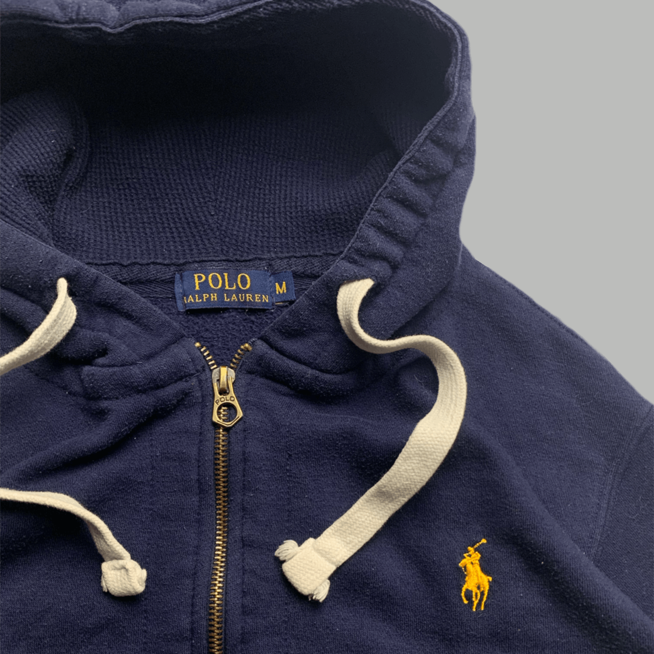 Polo Ralph Lauren Polo Ralph Lauren small pony zip-up hoodie heavy thick Size US L / EU 52-54 / 3 - 3 Thumbnail