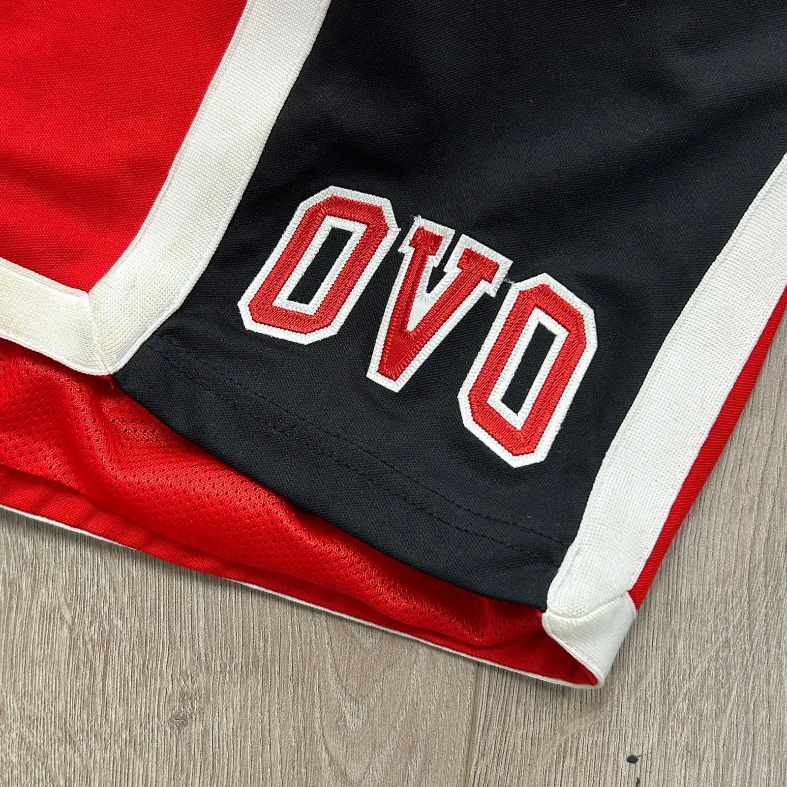 October's Very Own SS21 OVO Arch Basketball Shorts Red size Medium M B2 Size US 30 / EU 46 - 3 Thumbnail