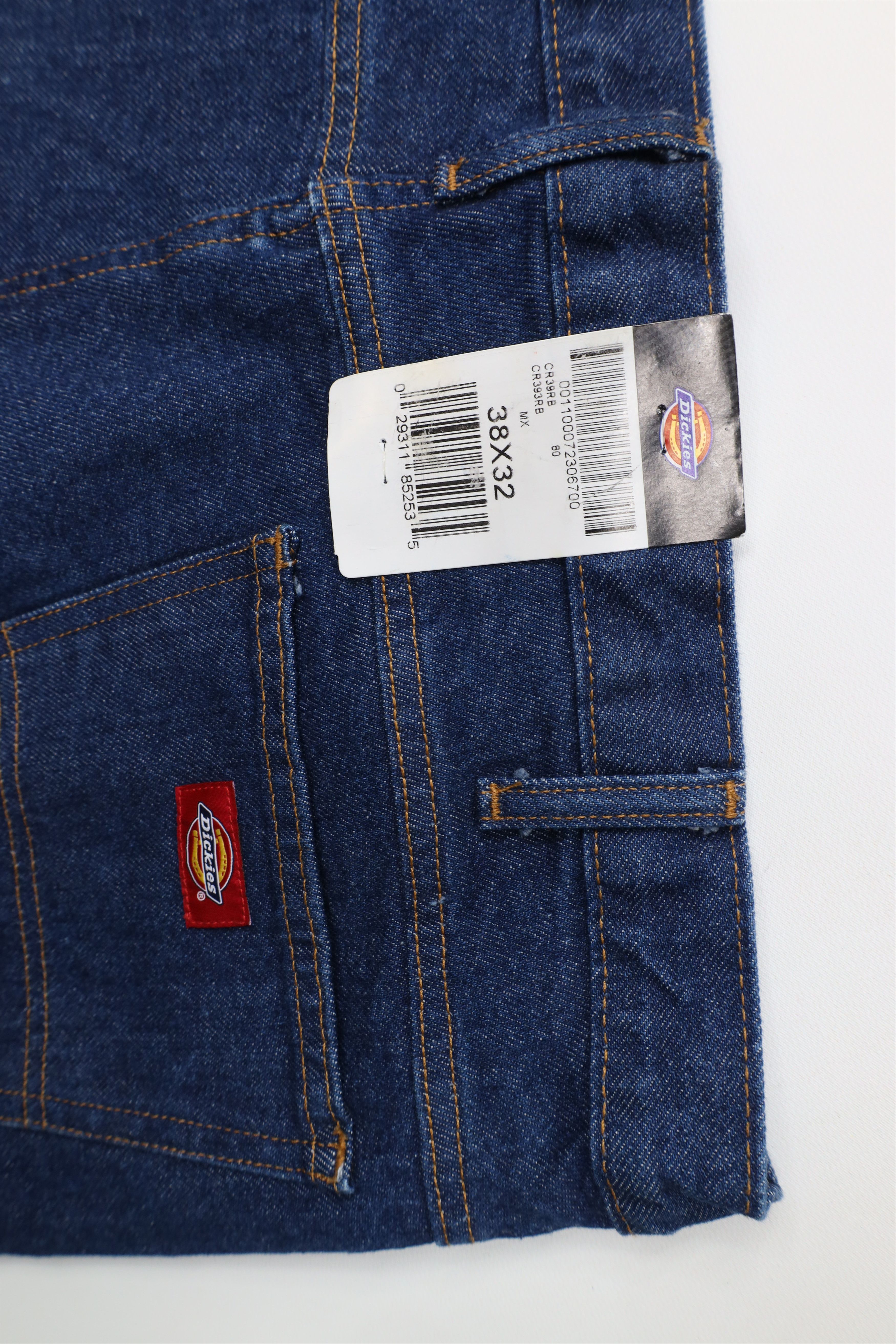 Dickies Deadstock Vintage Y2K Dickies Wide Leg Dungaree Denim Jeans Size US 38 / EU 54 - 11 Thumbnail