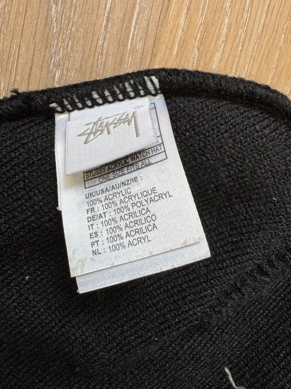 Carhartt × Stussy Stussy x Carhartt WIP Acrylic Watch Hat Size ONE SIZE - 7 Thumbnail
