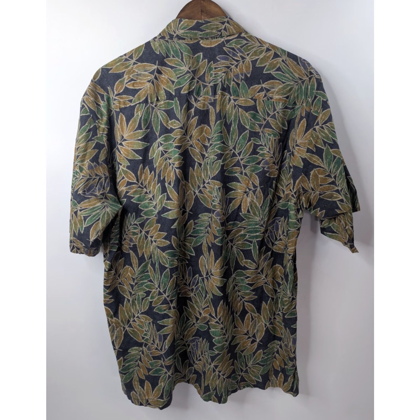 Tori Richard Tori Richard Men's Hawaiian Shirt Hawaiian Leaves Design Cotton Lawn Size XL Multicolor Button-Up Short Sleeve Casual Size US XL / EU 56 / 4 - 3 Thumbnail