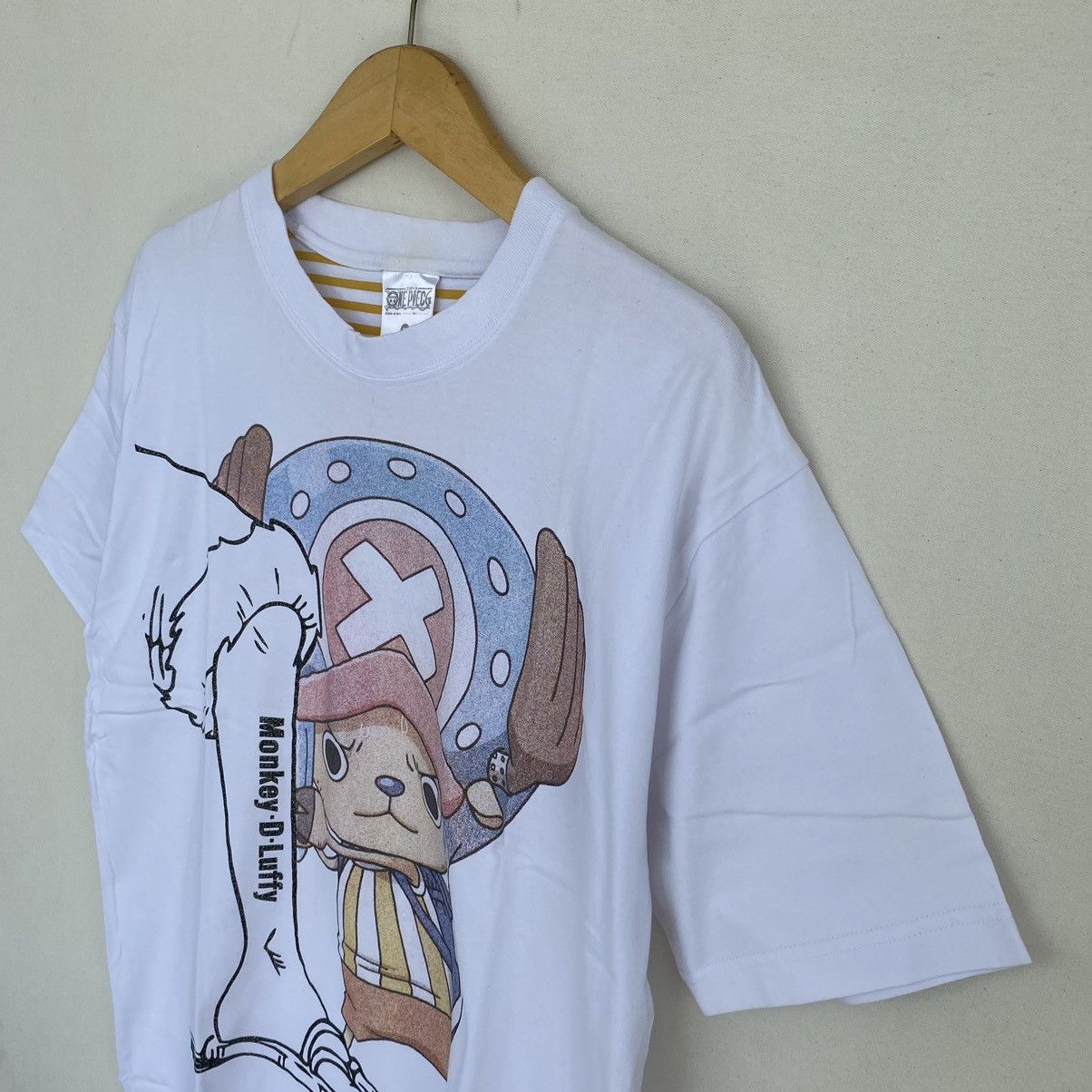 Anime × One Piece T Shirt Onepiece Monkey D luffy and Tony Tony chopper Size US XL / EU 56 / 4 - 4 Thumbnail
