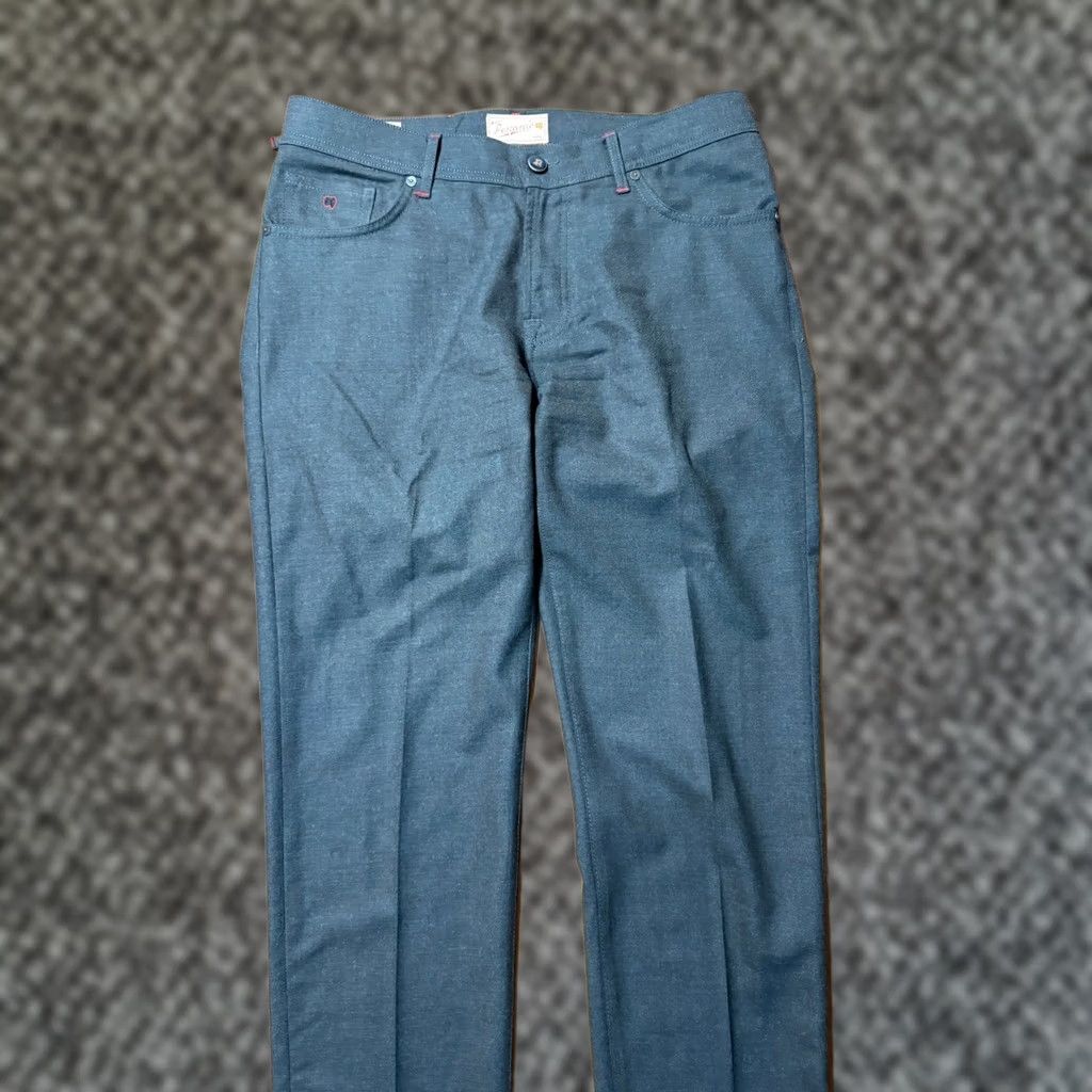 Vintage Marco Pescarolo Dress Pants Men 32 Gray Wool Inseam 29 48 32 x 29 K3-10 Size US 32 / EU 48 - 1 Thumbnail