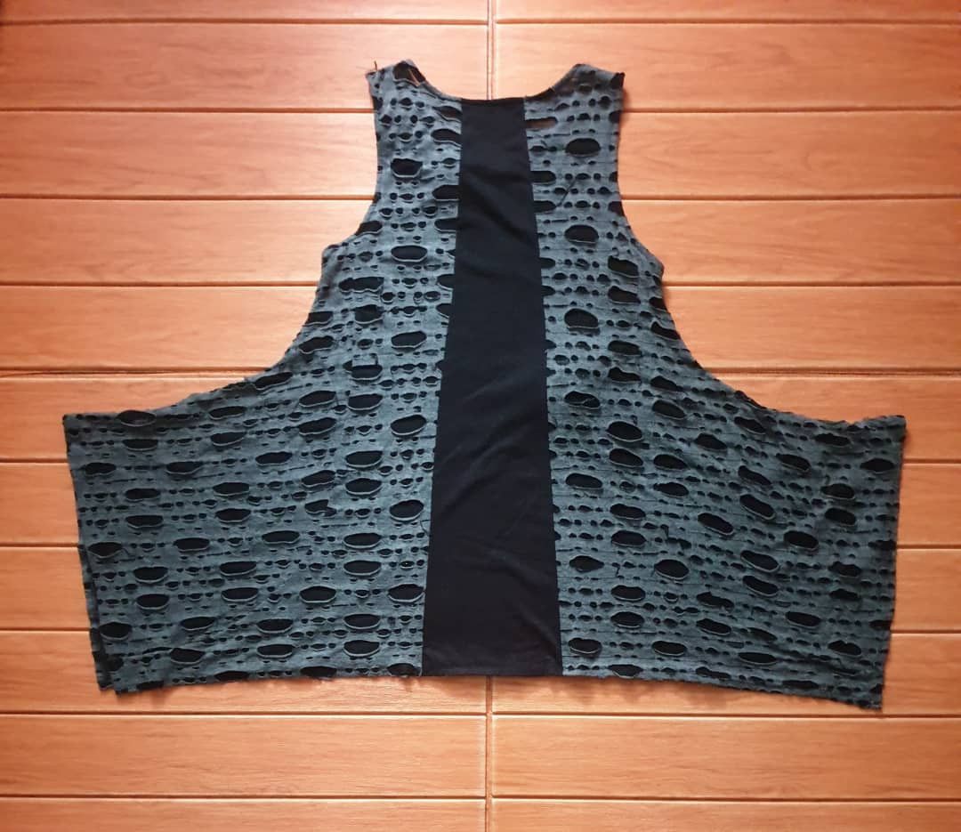 Japanese Brand Harajuku punk gothic distressed Blousses Size M / US 6-8 / IT 42-44 - 7 Thumbnail