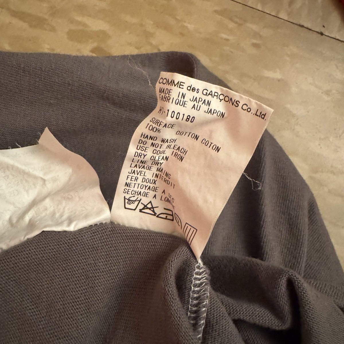 Comme des Garcons Homme Vintage Comme Des Garçons Ruffled T-shirt in Grey Size US L / EU 52-54 / 3 - 5 Thumbnail