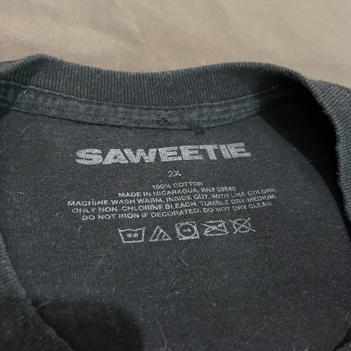 Band Tees × Rap Tees Saweetie Promo Tee 2XL Hiphop Oversized Size US XXL / EU 58 / 5 - 3 Thumbnail