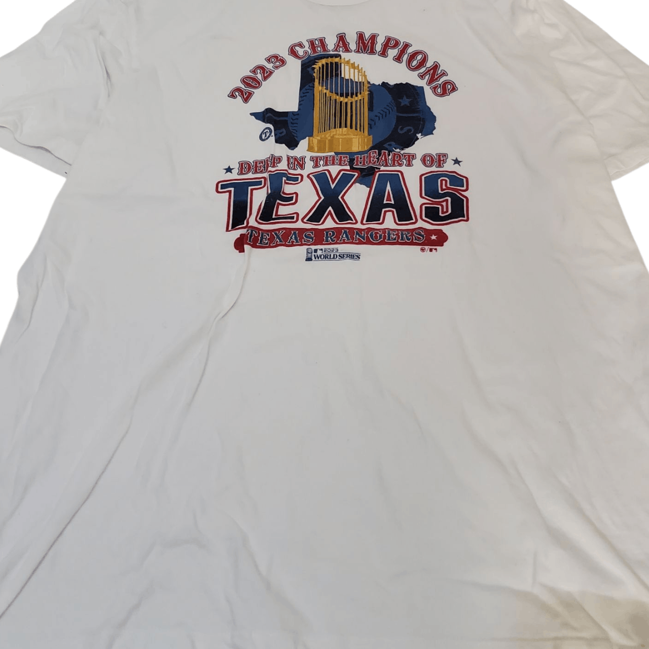 MLB 2023 Texas Rangers Championship T-Shirt Size US XXL / EU 58 / 5 - 2 Thumbnail