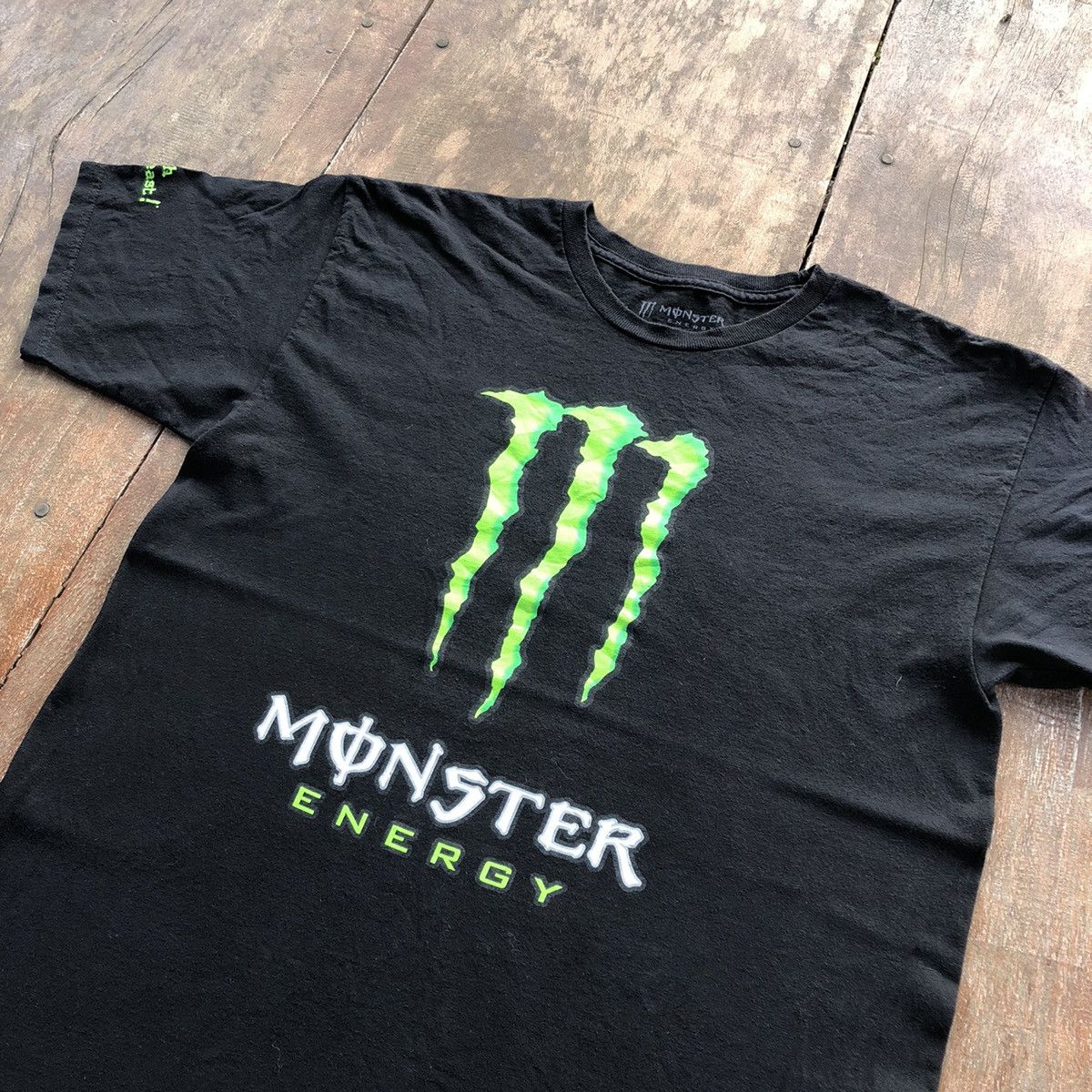 Vintage Vintage Monster Energy Racing Team Rare Shirt Size US L / EU 52-54 / 3 - 1 Thumbnail
